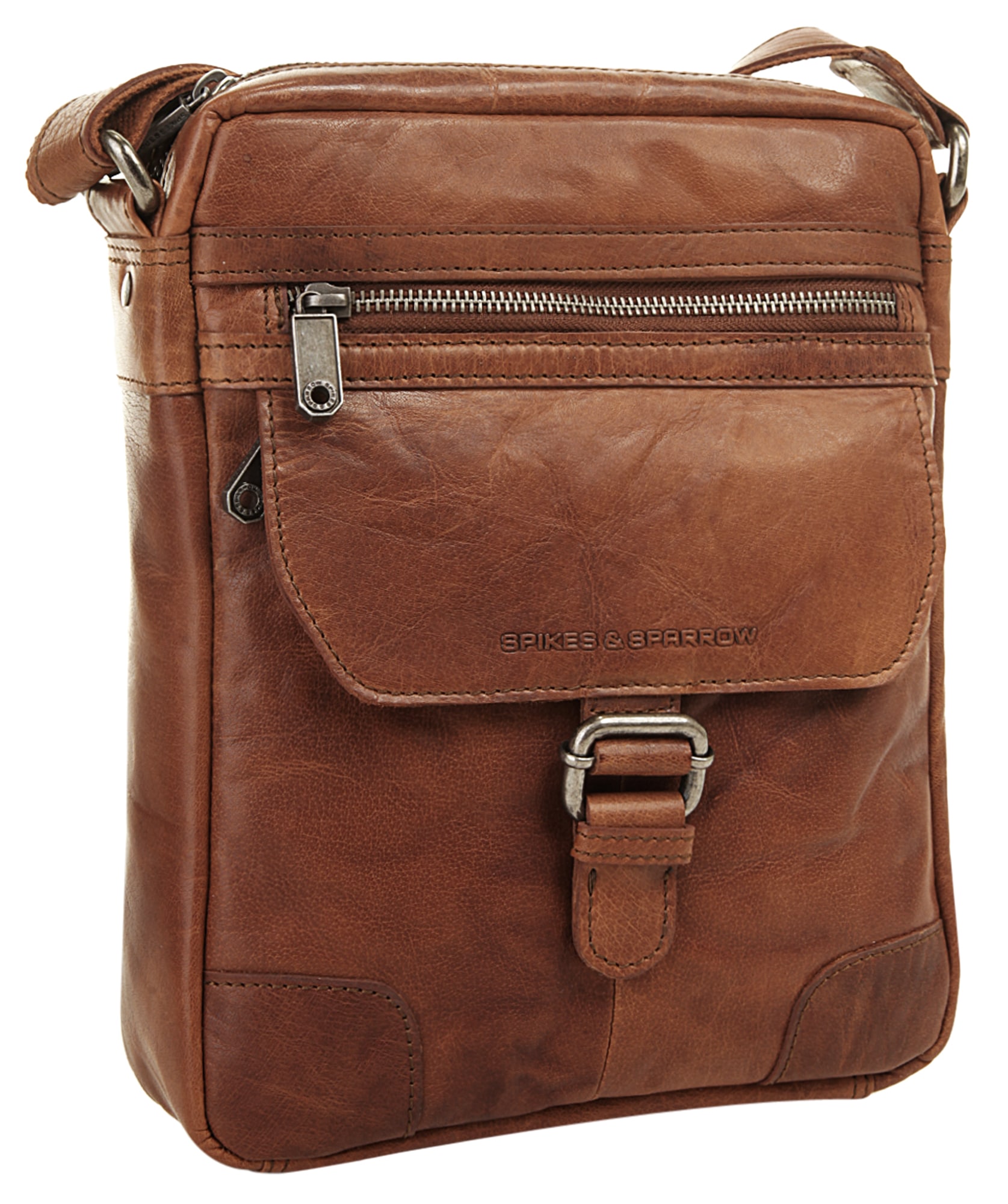 Spikes & Sparrow Umhängetasche echt Leder