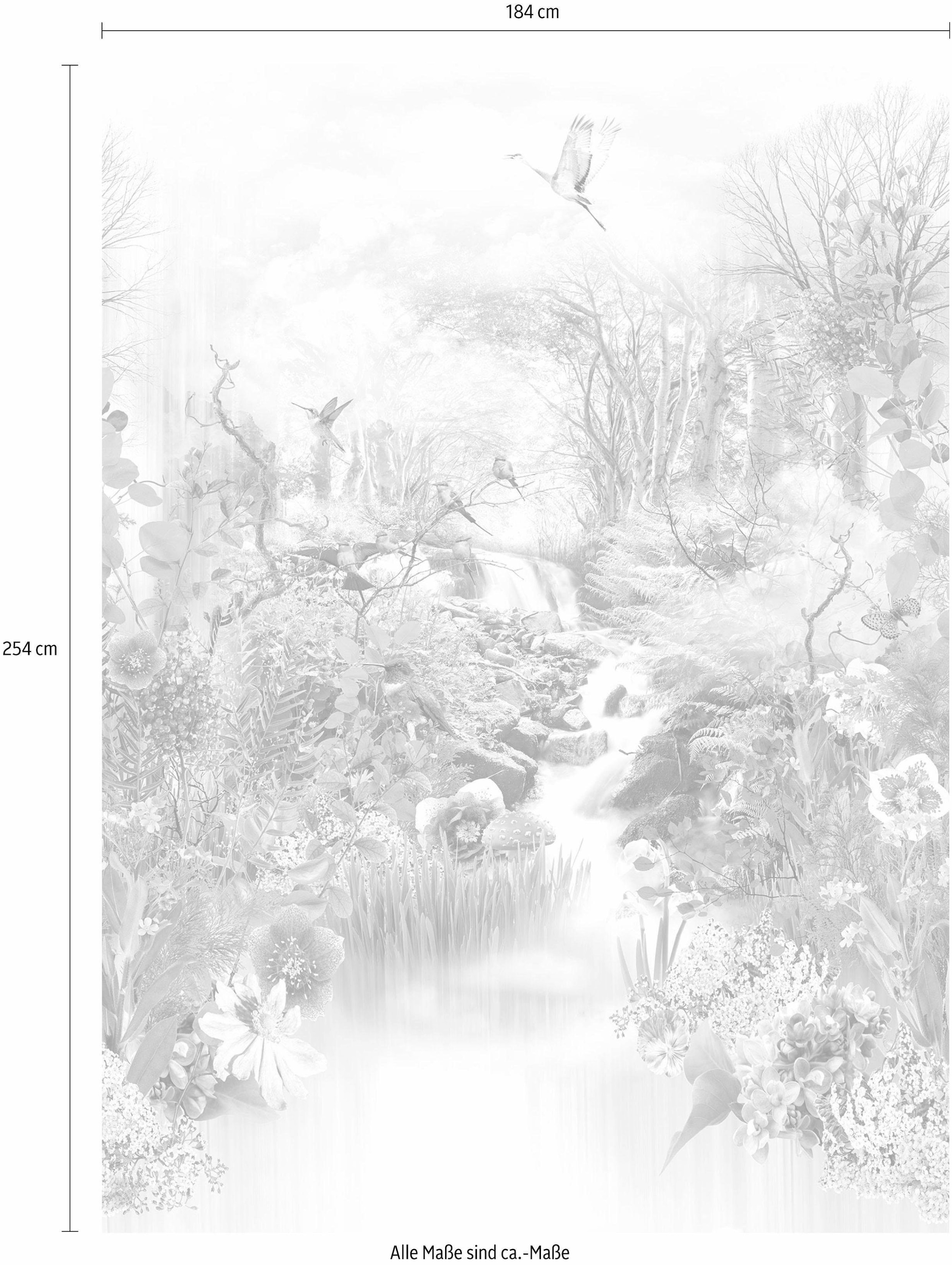Komar Fototapete »Fable - Größe 184 x 254 cm«, bedruckt, Wohnzimmer, Schlafzimmer