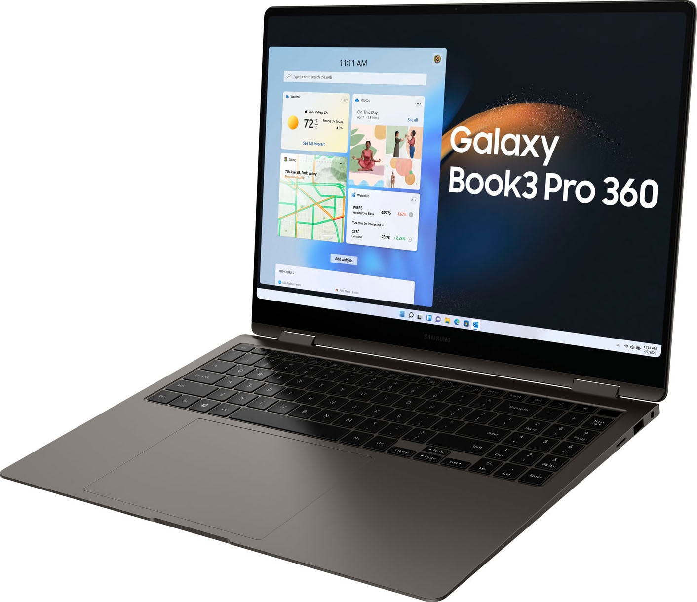 Samsung Convertible Notebook »Galaxy Book3 Pro 360«, 40,62 cm, / 16 Zoll, Intel, Core i7, Iris Xe Graphics, 512 GB SSD
