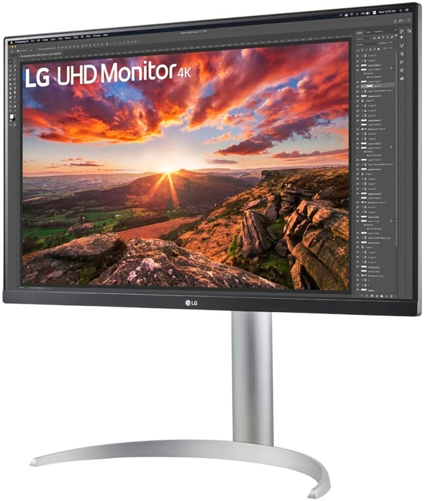 LG LED-Monitor »27UP85NP-W«, 68 cm/27 Zoll, 3840 x 2160 px, 4K Ultra HD, 5 ms Reaktionszeit, 60 Hz