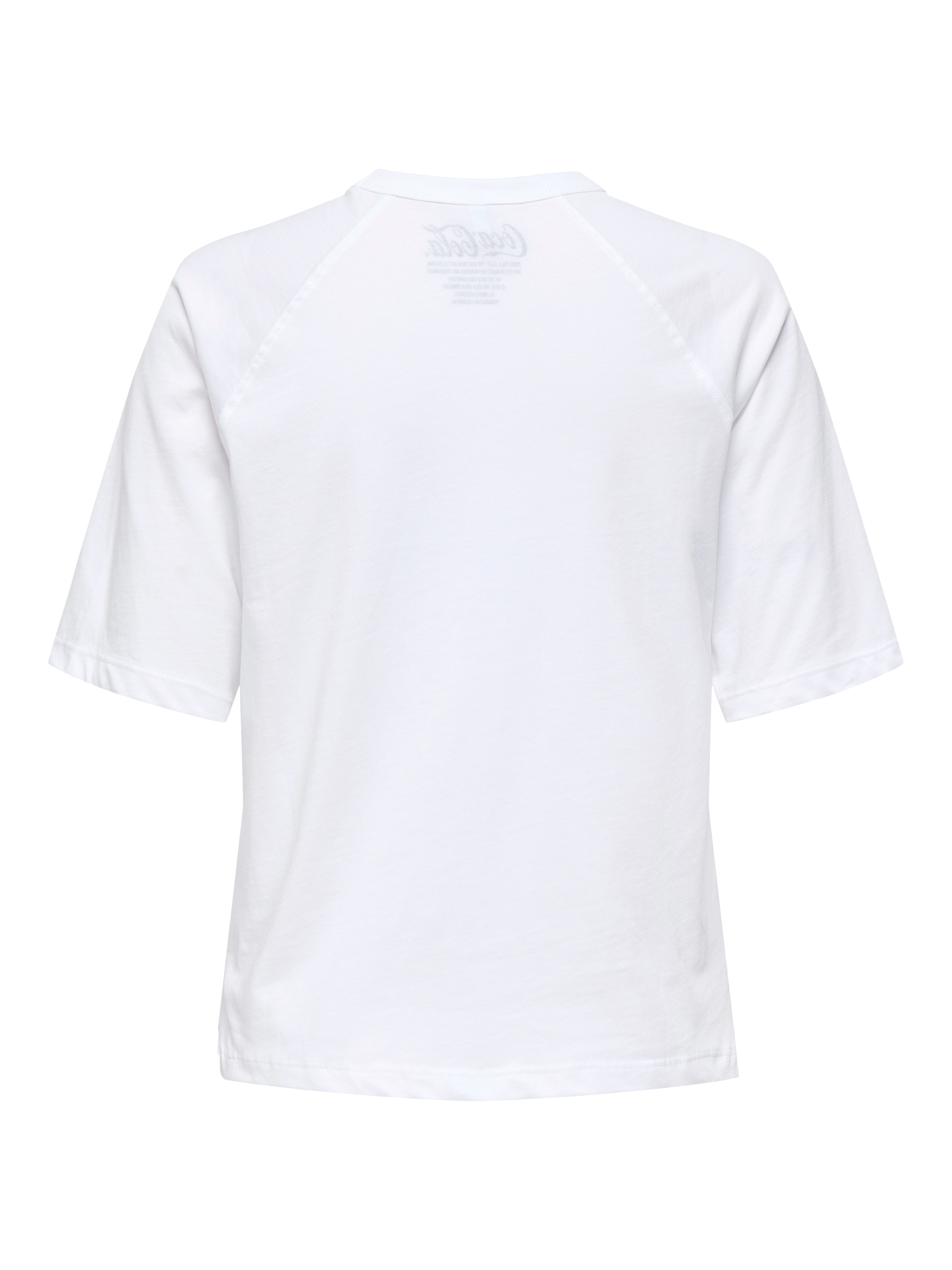 ONLY CARMAKOMA Kurzarmshirt »CARCOCA COLA XMAS LIFE S/S TOP JRS«
