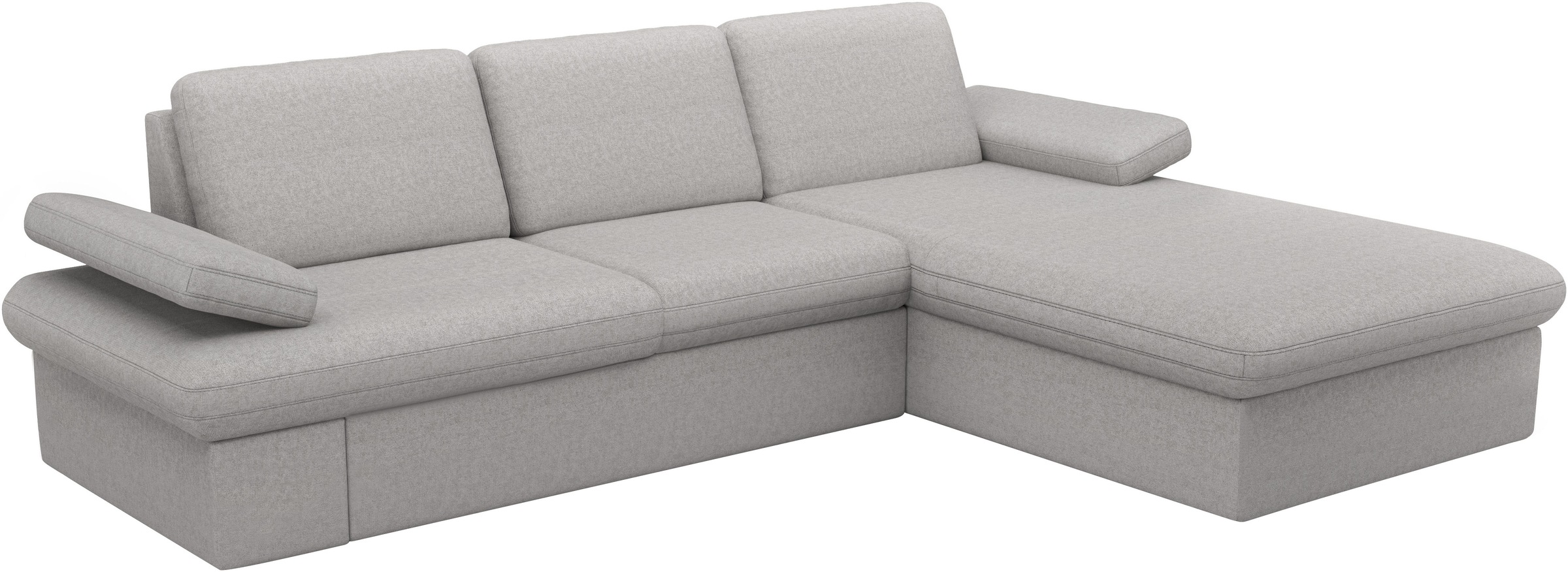 sit&more Ecksofa »Moreno«, mit Armteilverstellung,wahlweise mit Bettfunktion