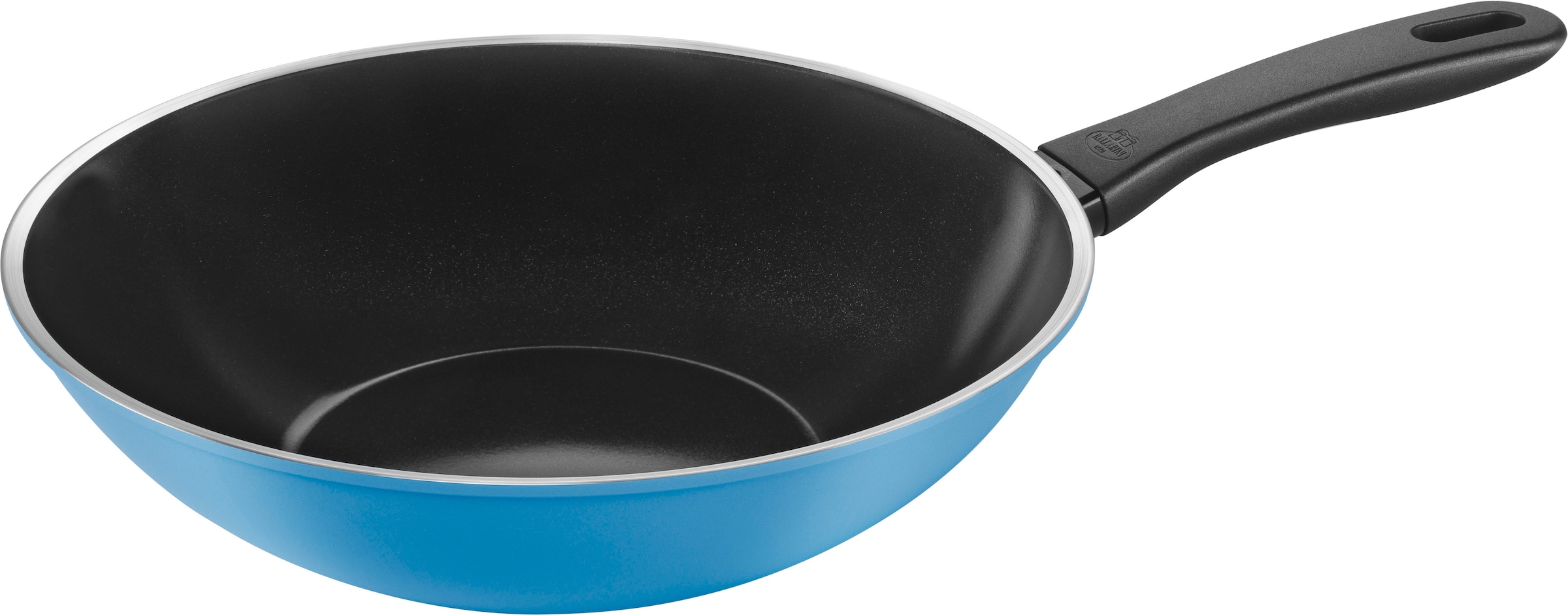 Wok »Caprera«, Aluminium, (1 tlg.), Keramikbeschichtung, Thermopoint, bunt, Made in Italy