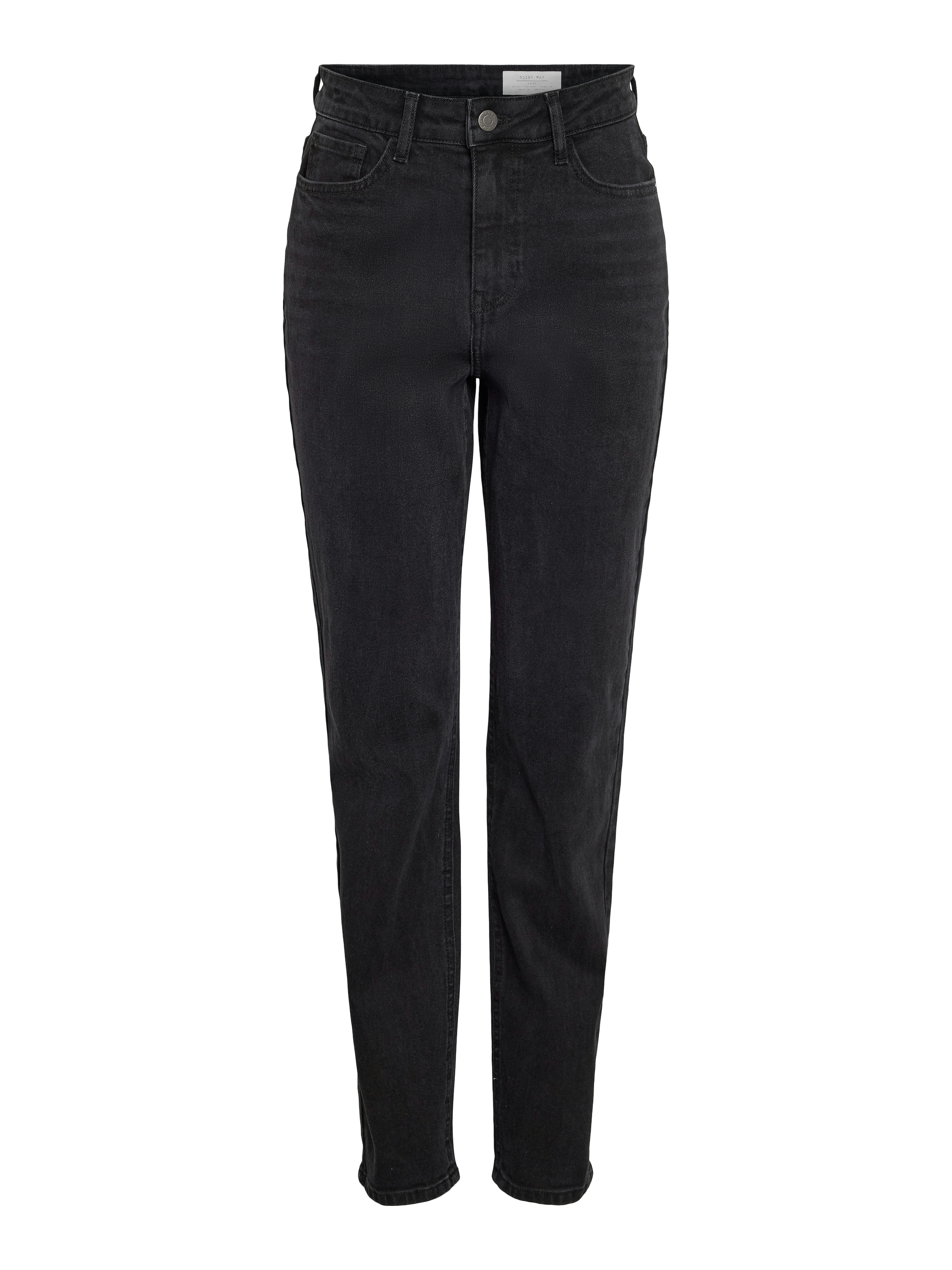 Noisy may High-waist-Jeans »NMDAISY HW MOM FIT JEAN BLACK FWD NOOS«