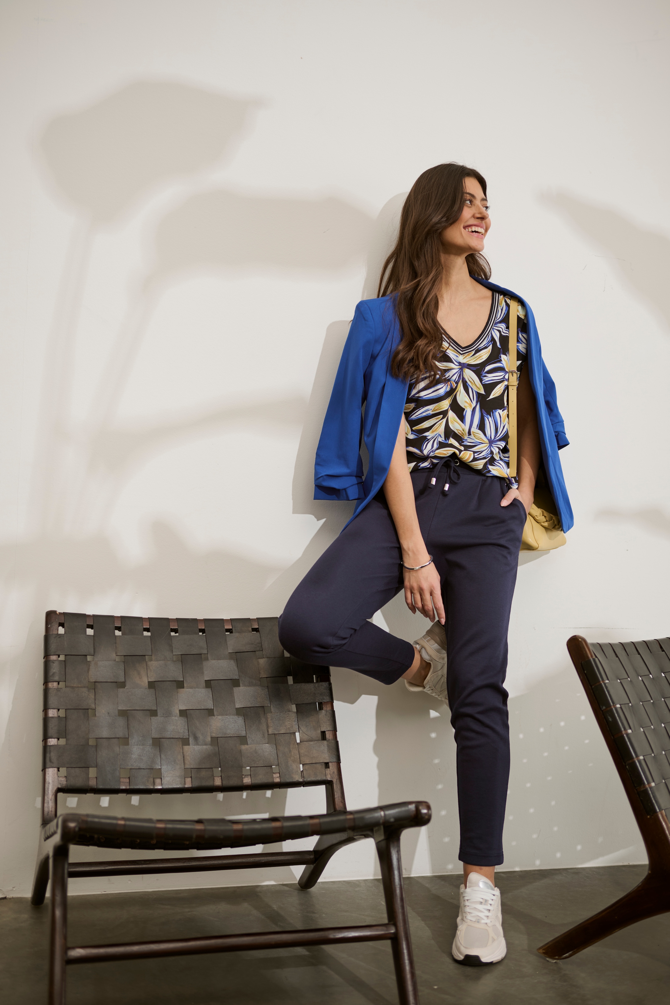 Laura Scott Shirtbluse, im modischen Mustermix - geblümt & gestreift - NEUE KOLLEKTION