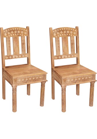 SIT Stuhl, (Set), 2 St., aus recyceltem Altholz kaufen