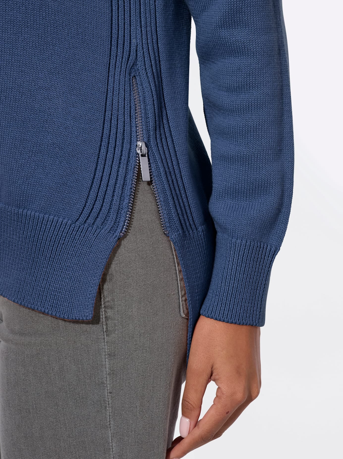 Casual Looks Strickpullover »Langarm-Pullover«