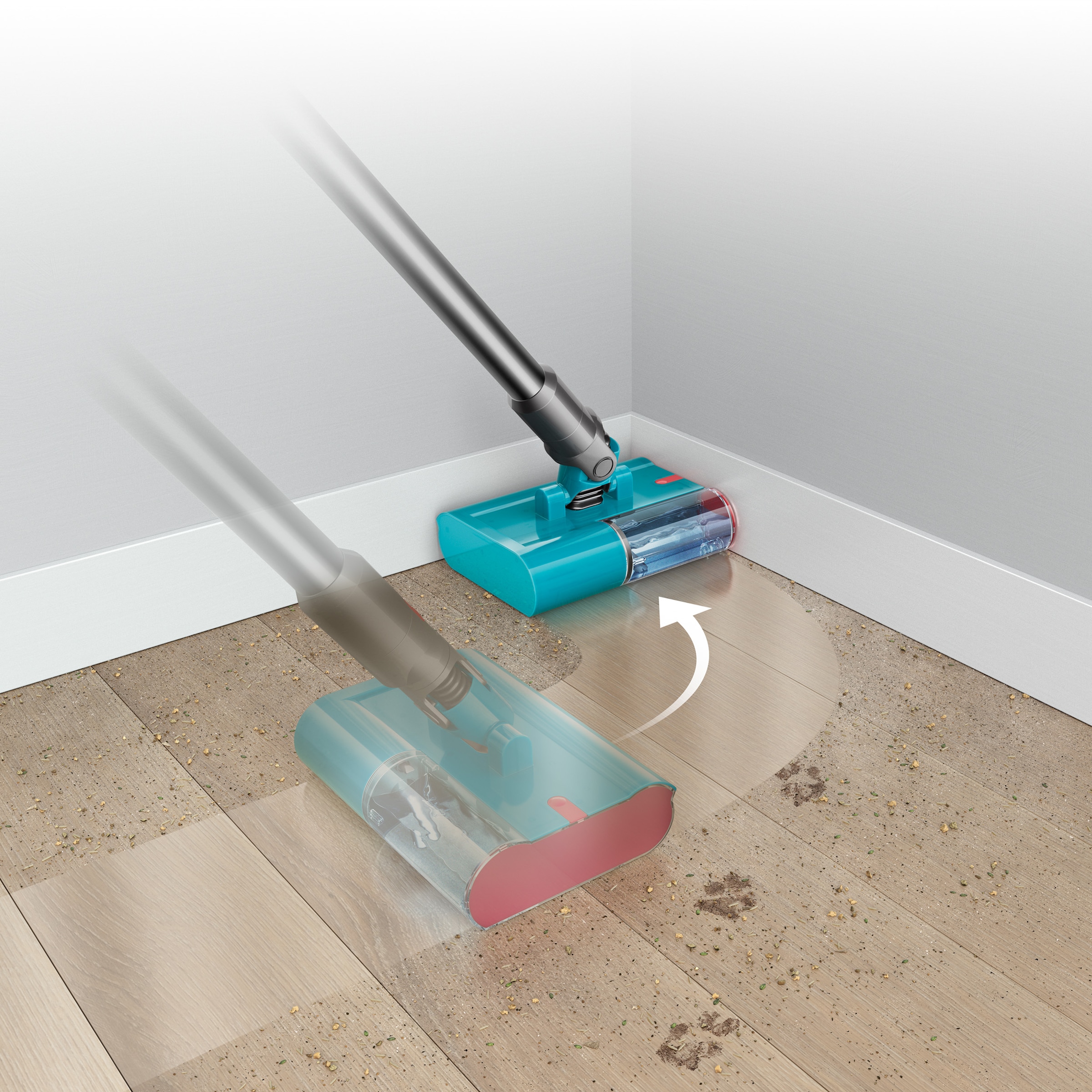 DYSON Nass-Trocken-Akkusauger »Dyson V15s Detect Submarine™« Bis zu 60 Minuten Laufzeit inkl. austauschbarem Akku