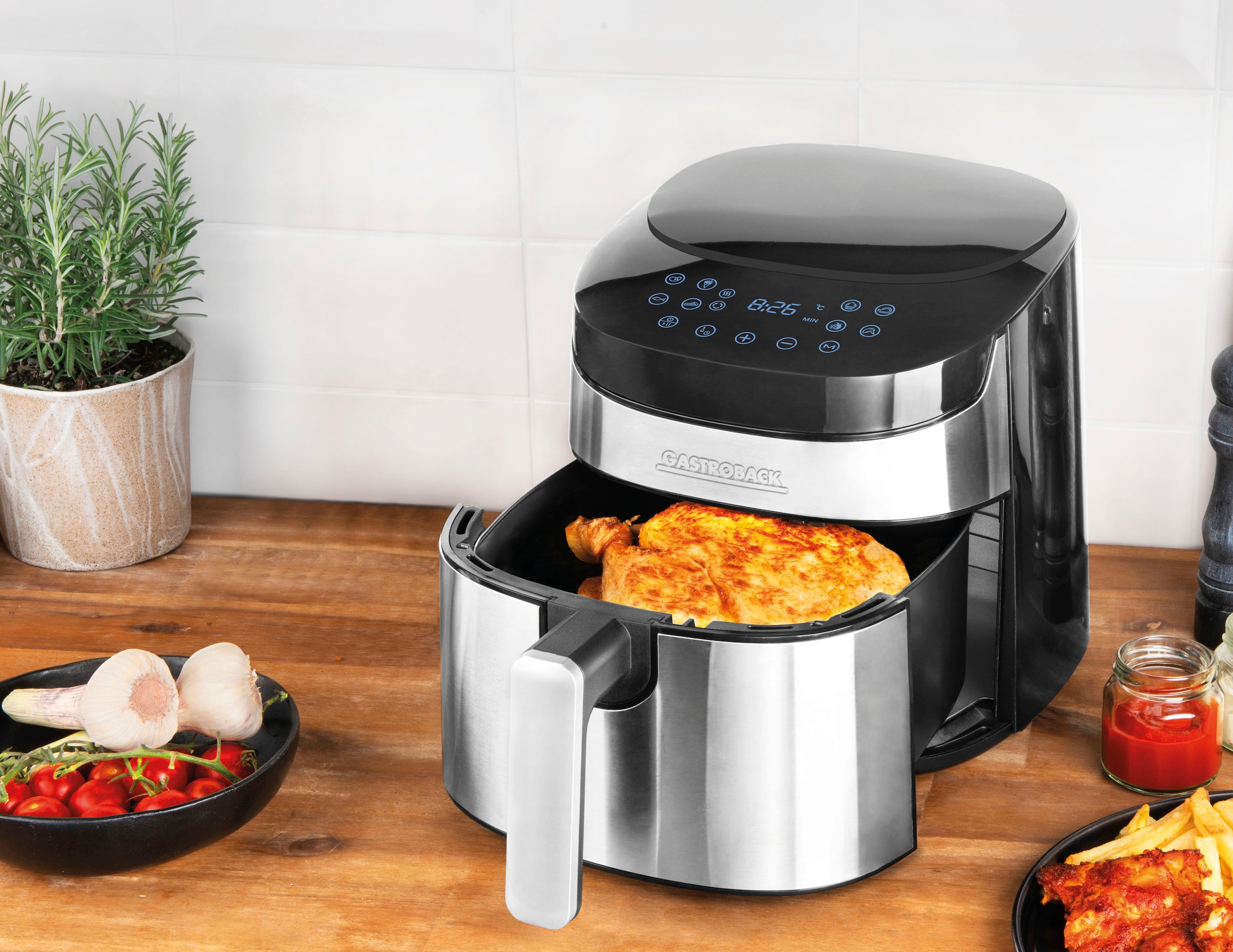 Gastroback Heißluftfritteuse »Design Air Pro 42582« 1300 W