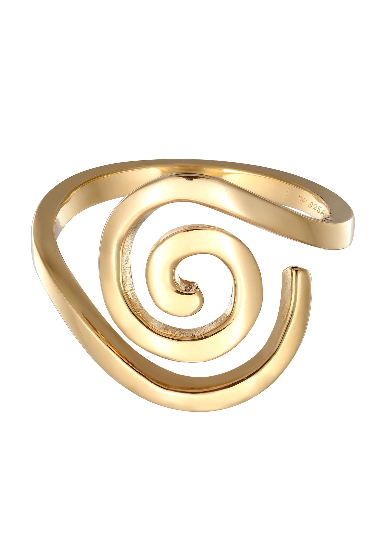 Elli Silberring »Ring Spirale Organic Modern 925 Silber«