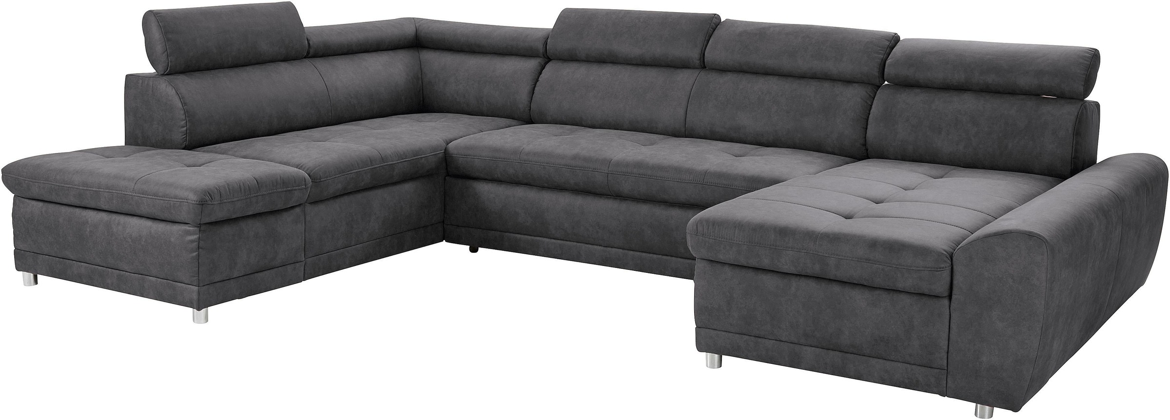 sit&more Wohnlandschaft »Riva U-Form«, wahlweise mit Bettfunktion