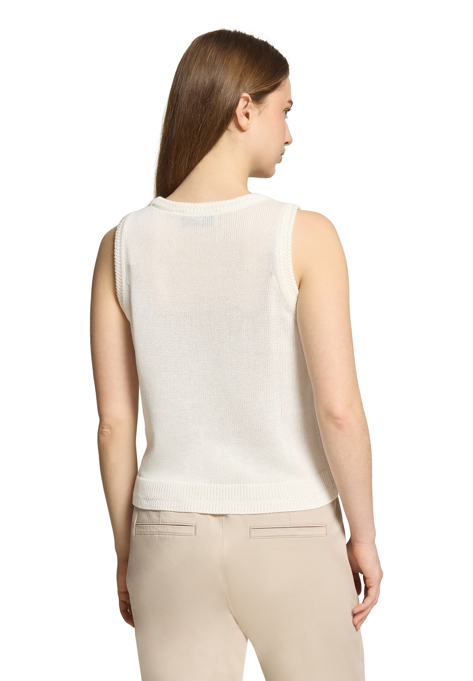 Cartoon Kurzarmpullover »Strick-Top mit Rundhalsausschnitt«