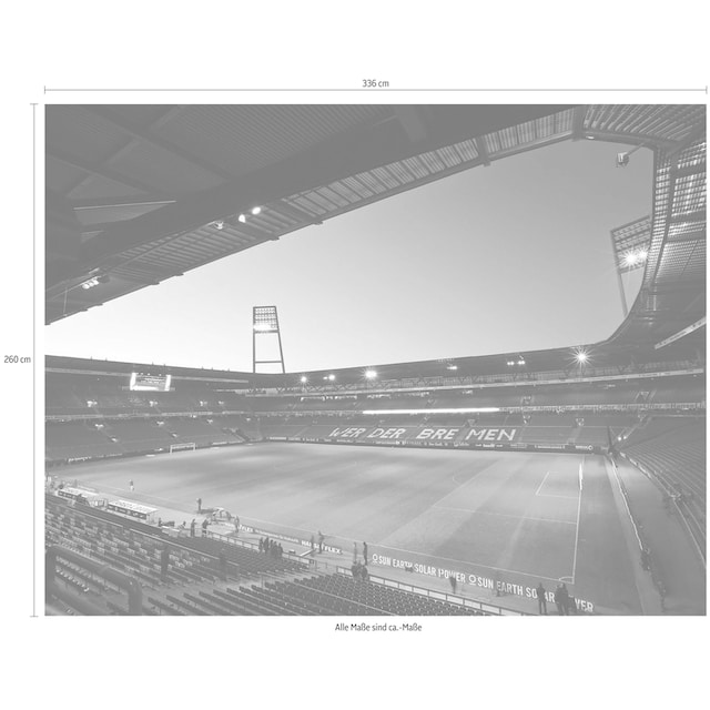 auf Weserstadion Bremen Fototapete bestellen »Werder Innen« - Raten Wall-Art