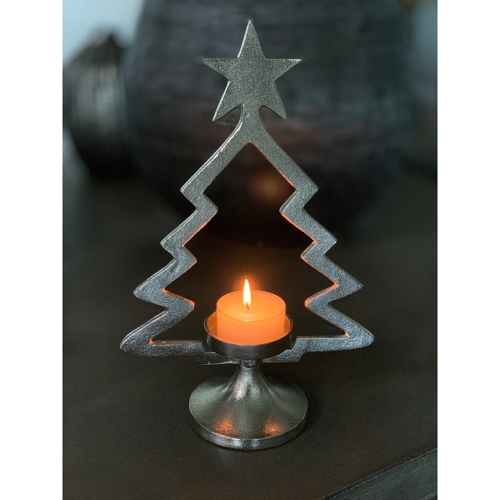 Kerzenhalter »Weihnachtsdeko«, (1 St.)