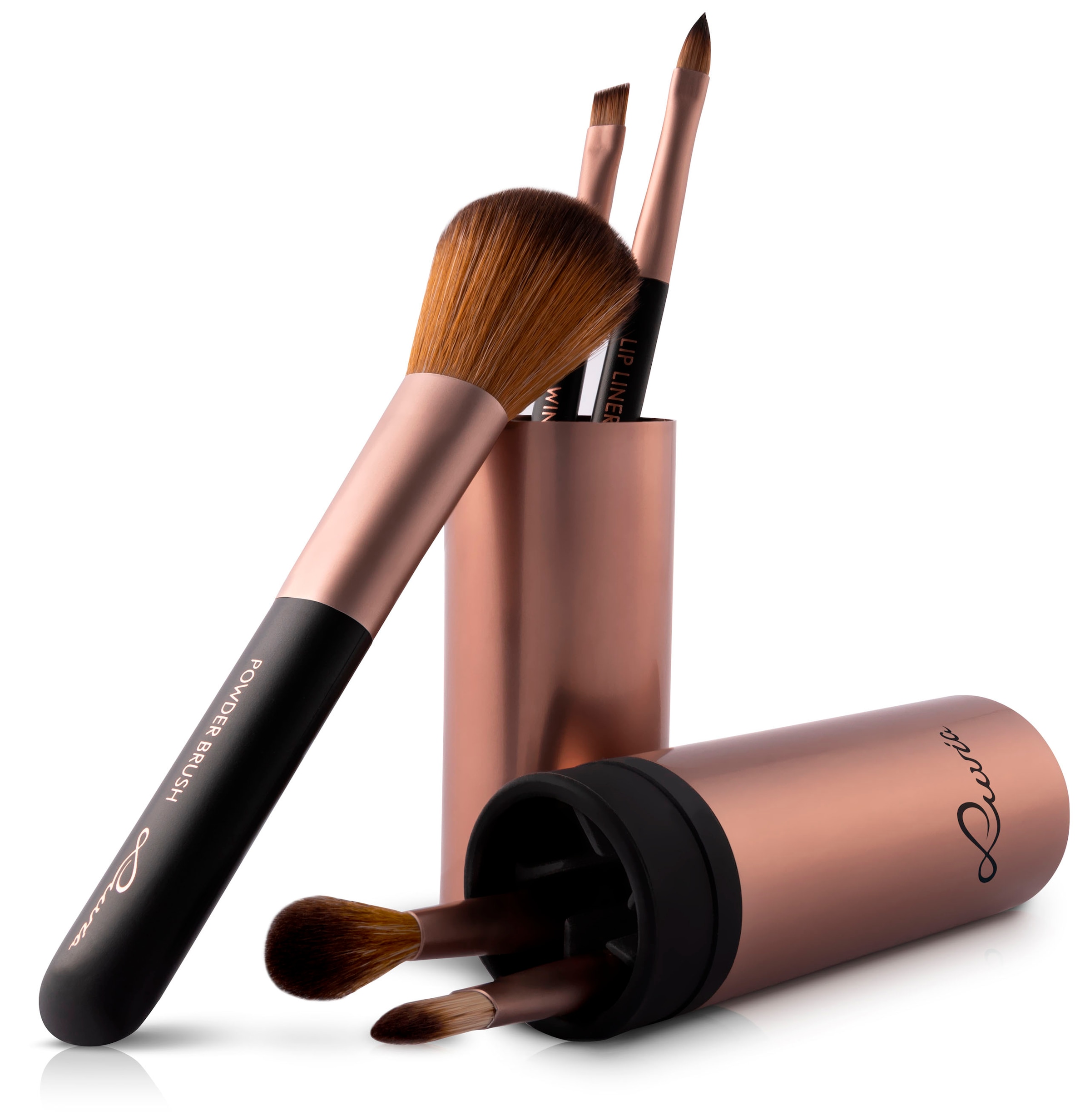Luvia Cosmetics Kosmetikpinsel-Set bestellen Tube«, tlg.) | »Travel (5 UNIVERSAL