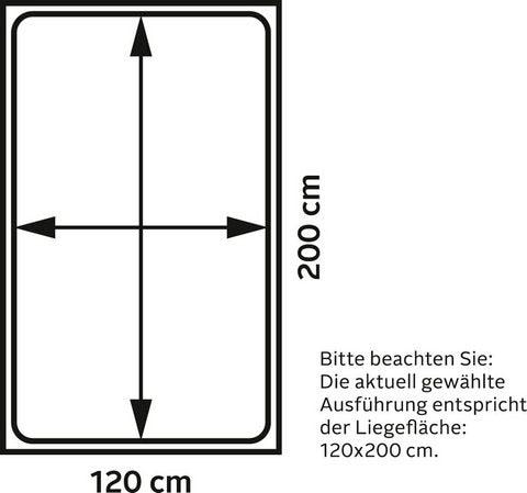 Jockenhöfer Gruppe Boxspringbett »Carmen«, mit Bettkasten und Topper, erhältlich in 120 & 140cm Breite