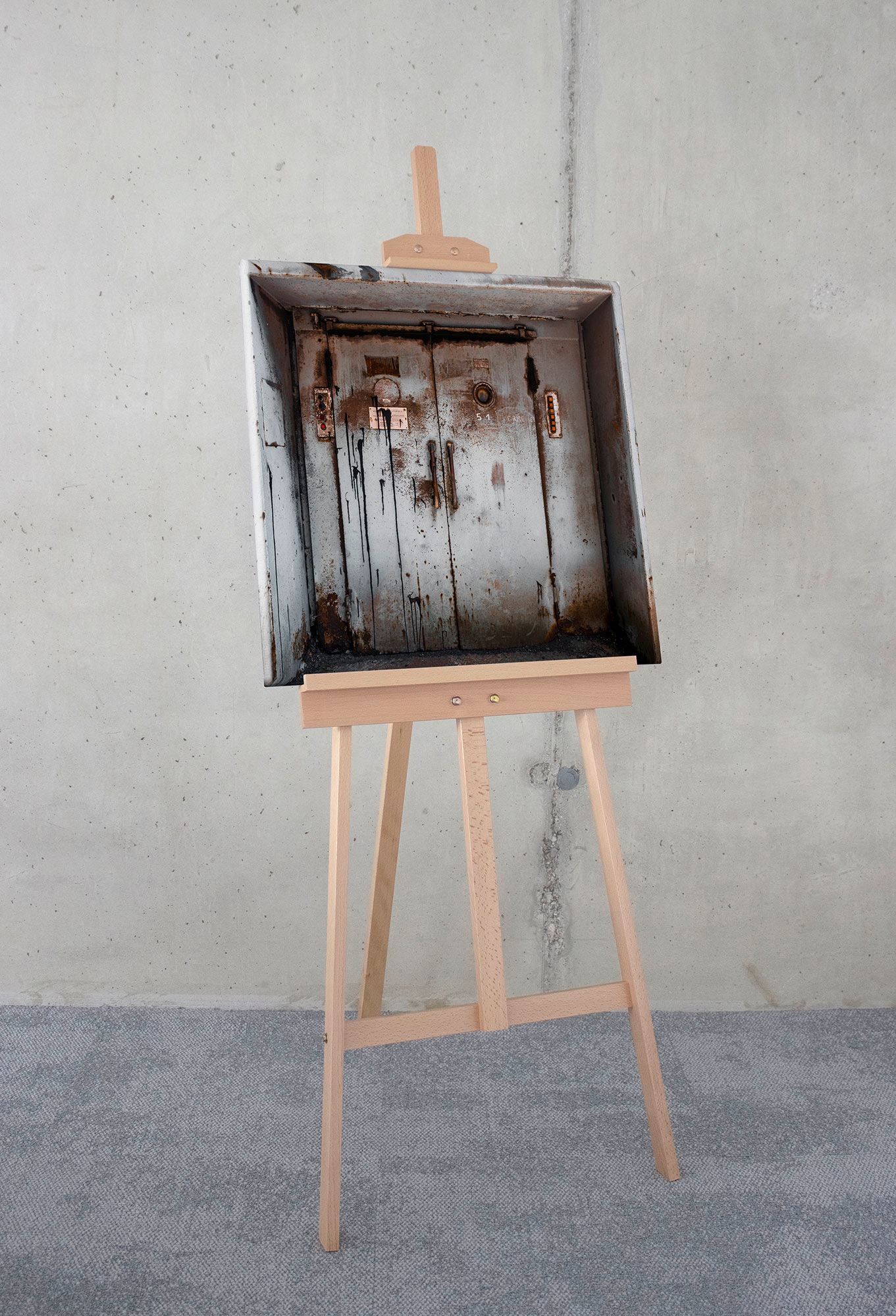 Komar Leinwandbild »Doorface - Größe 60 x 60 cm«, Baum-Blätter-Natur-Berge-Blumen-Foto-Jahreszeiten-Landschaft-Meer-Strand-Palmen, (Packung, 1 St.), Keilrahmenbild mi Echtholzrahmen