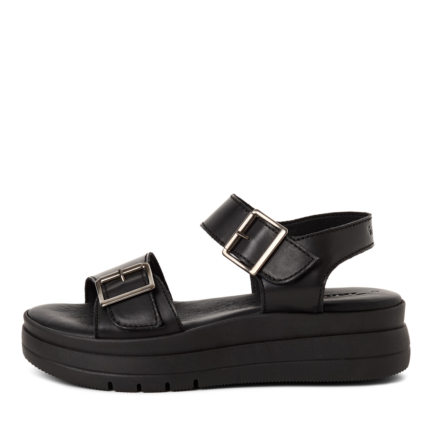 Tamaris Sandalette  Plateau, Riemchensandale, Sommerschuh mit Logoschriftzug