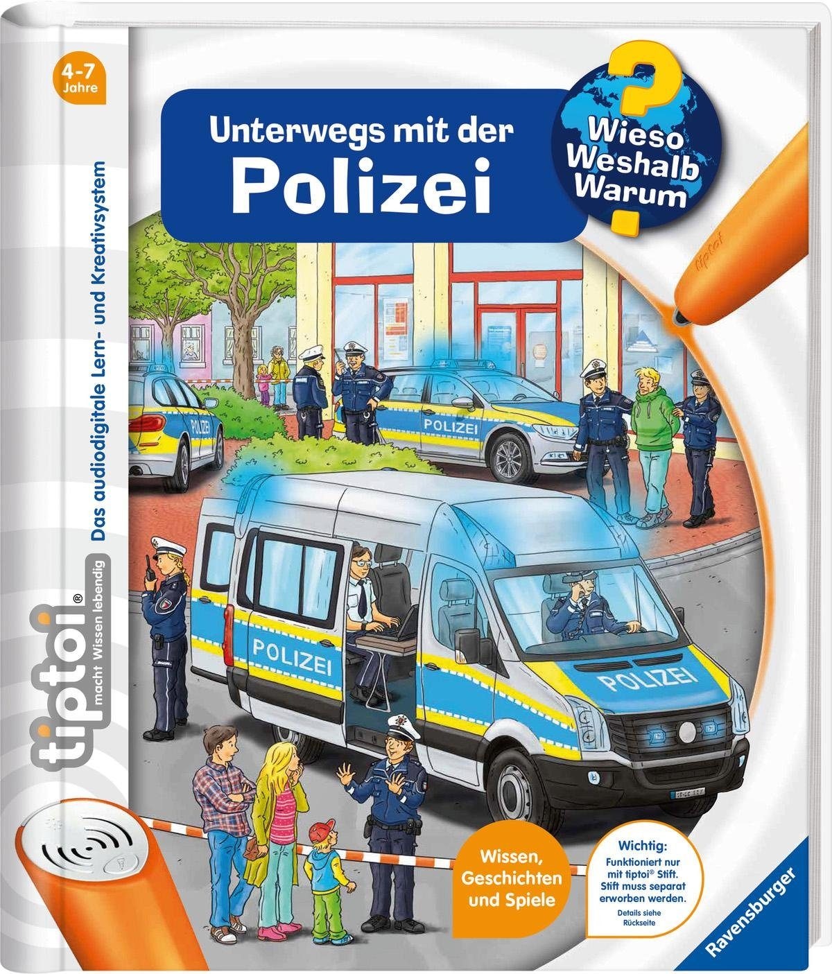 Buch »tiptoi® WWW - Unterwegs mit der Polizei«, Made in Europe