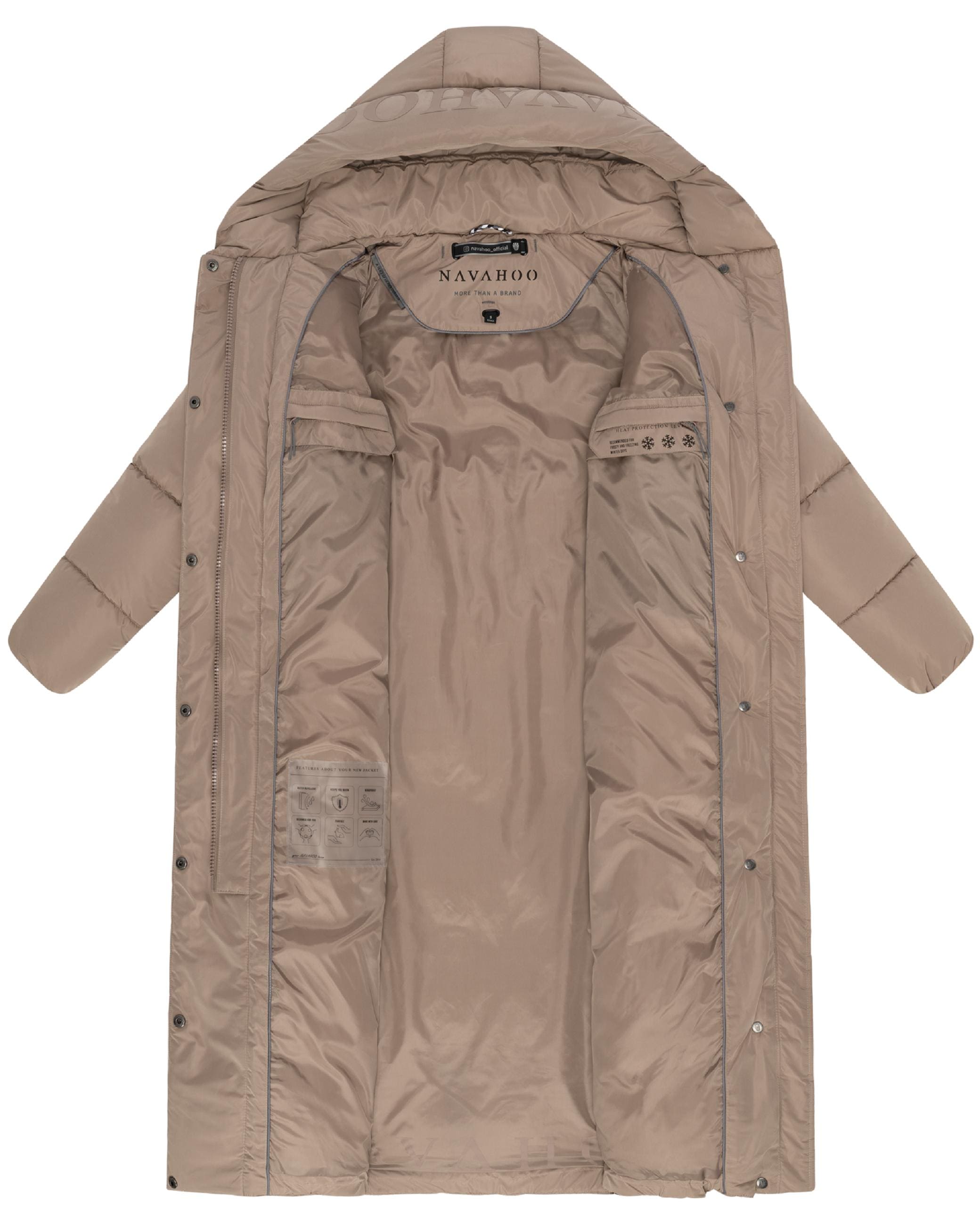 Navahoo Steppmantel »Steppmantel Eisblick 14«