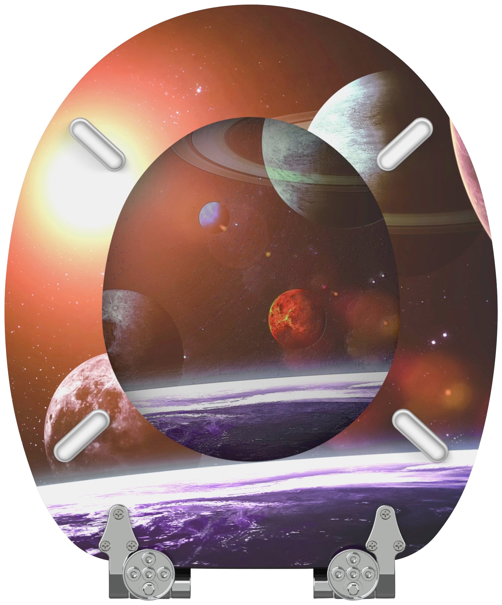 Sanilo WC-Sitz »Planeten« mit Absenkautomatik