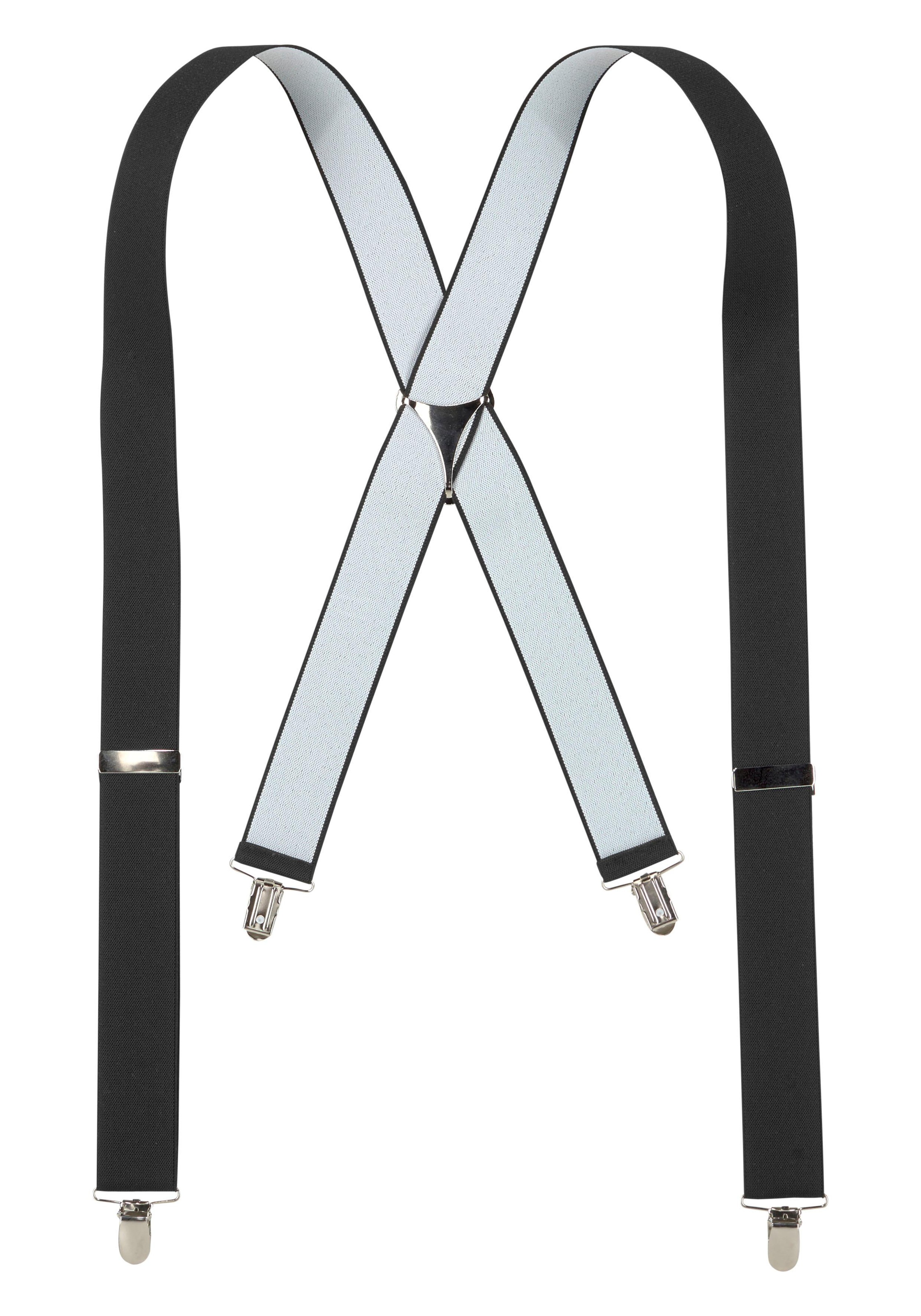 J.Jayz Hosenträger, (1 St.), Breite Hosenträger, Elastisch, Verstellbar, Clipverschluß kaufen