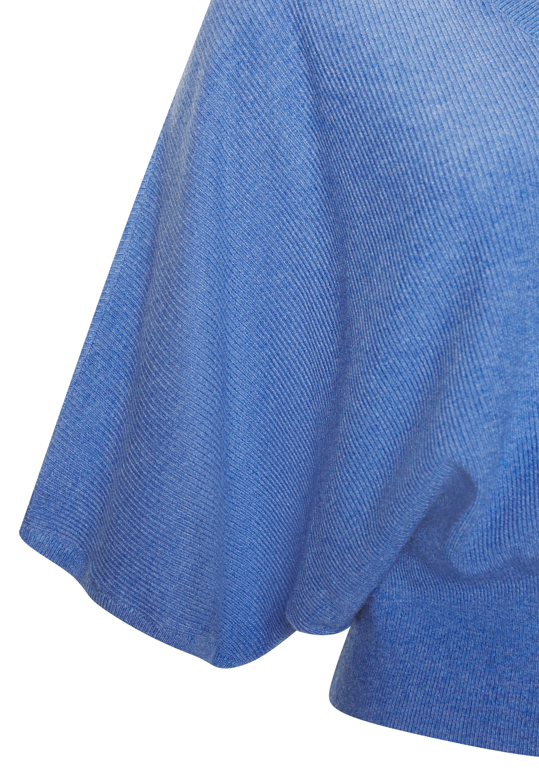 Copenhagen Studios Fledermausshirt, aus hochwertiger, feiner Rippe, Loungewear