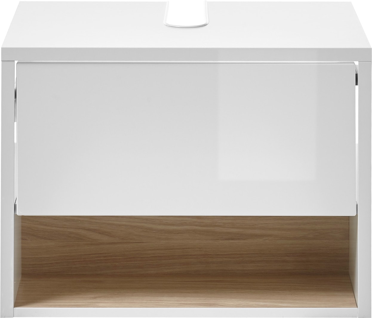 PLACES OF STYLE Badmöbel-Set »Studio Line, Bad im modernen Design, 2-teiliges Badezimmer« 2 Stk. tlg.