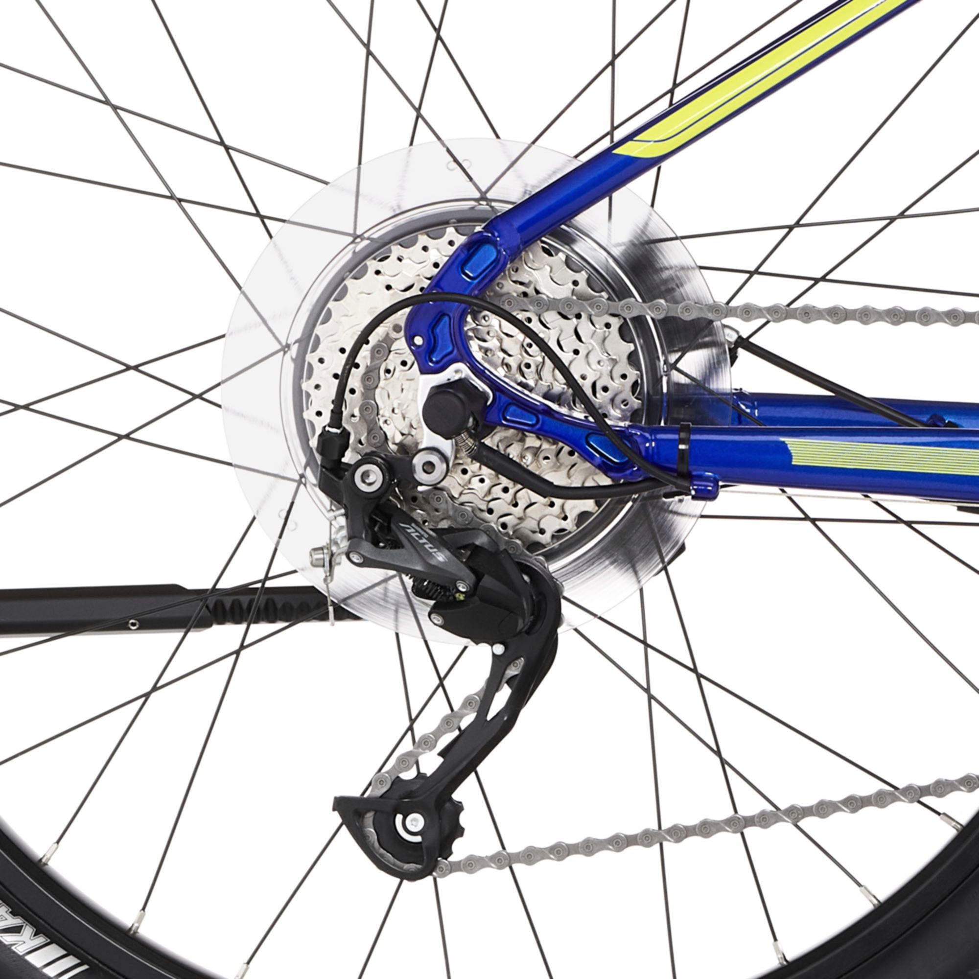 FISCHER Fahrrad E-Bike »MONTIS 2.1 422«, 9 Gang, Pedelec, Elektrofahrrad für Damen u. Herren, MTB