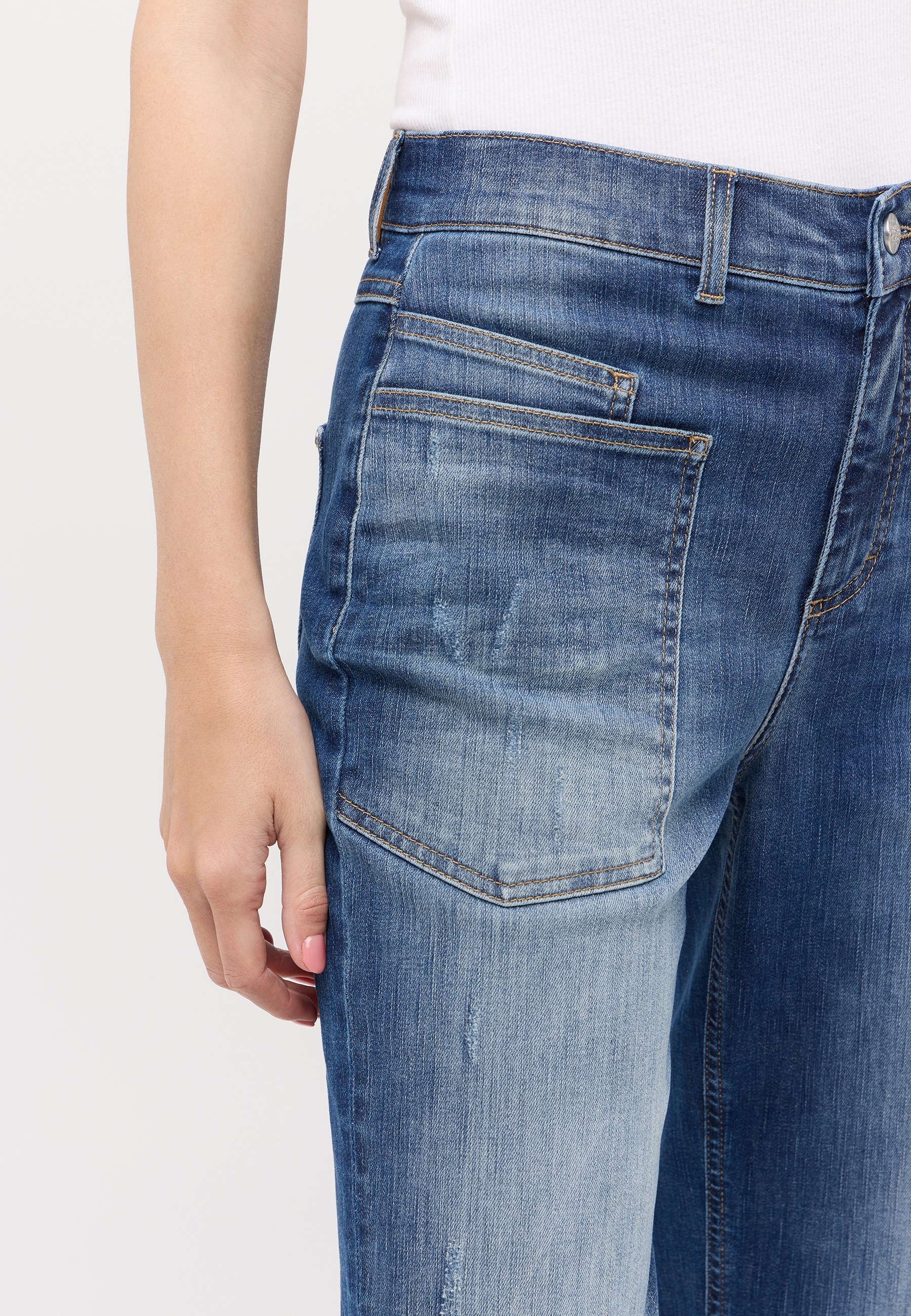 ANGELS Relax-fit-Jeans »LIBERTA TU«, mit großen Vordertaschen