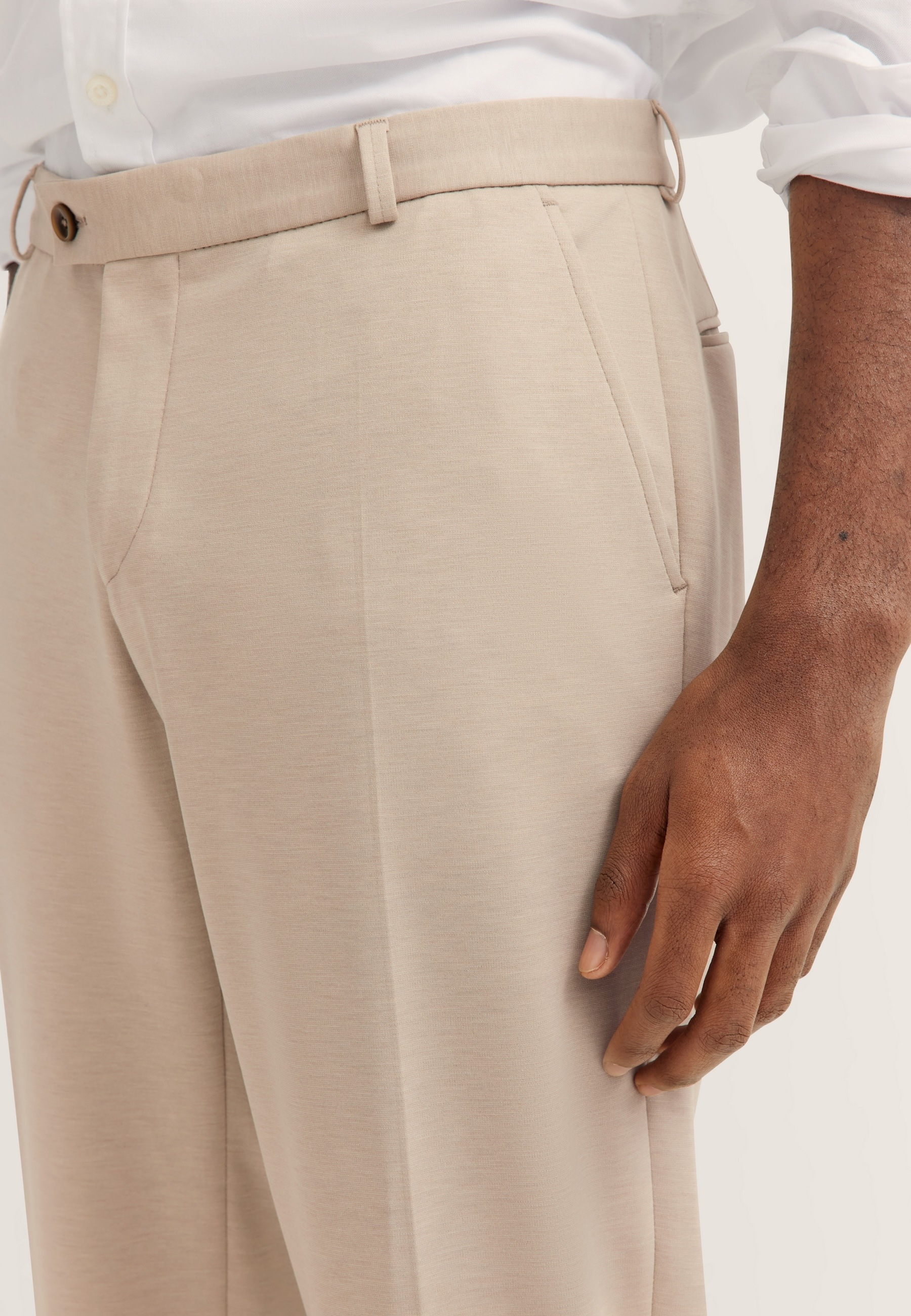 bugatti Anzughose »Regular Fit«  Jersey-Artikel mit Stretch
