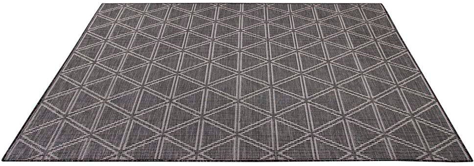 Carpet City Outdoorteppich »PALM 3073« rechteckig 5 mm Höhe Läufer, Wetterfest & UV-beständig, für Balkon, Terrasse, Küche, flach