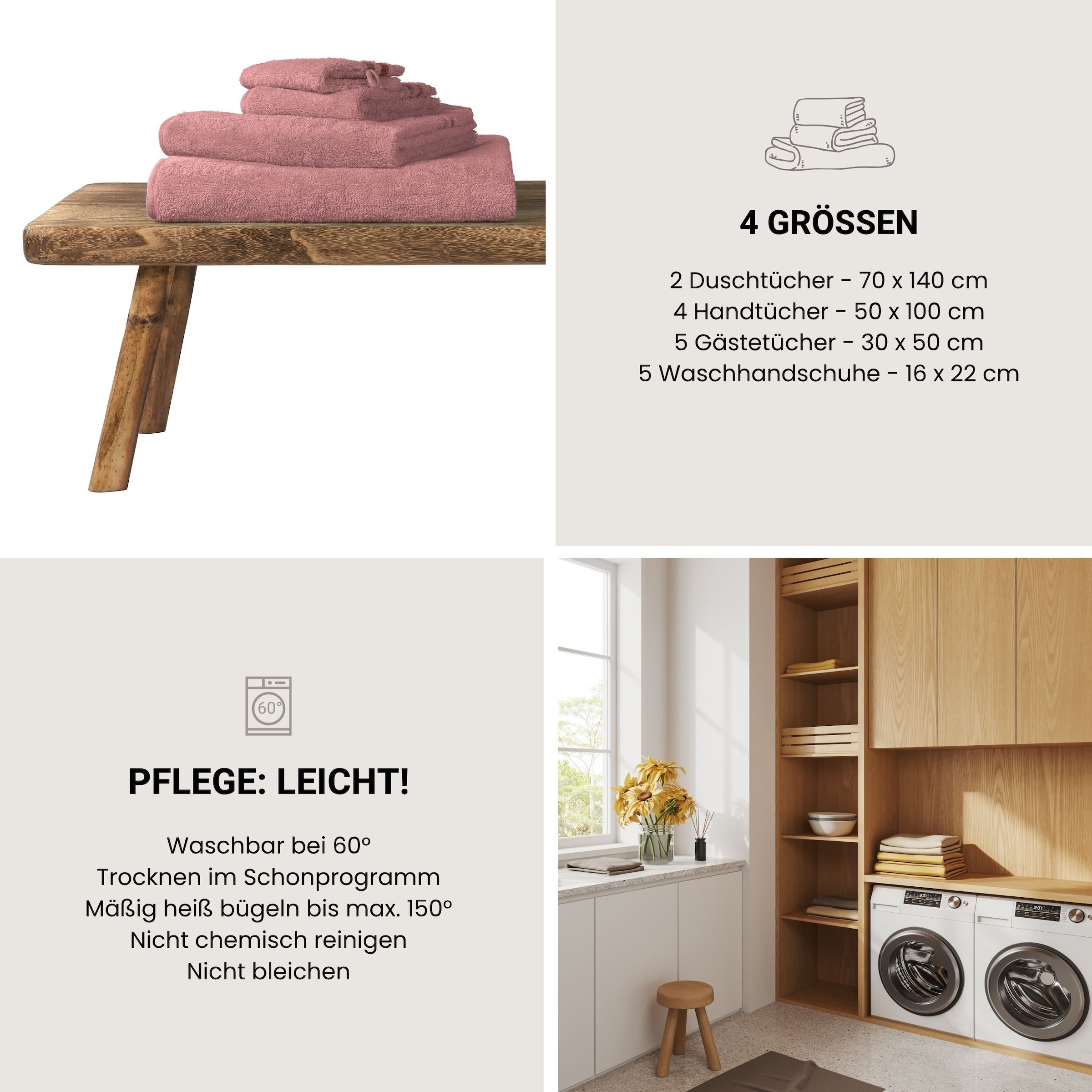 Schiesser Duschtücher »Skyline Color aus 100 % Baumwolle mit eleganter Streifenbordüre« OEKO-TEX® MADE IN GREEN