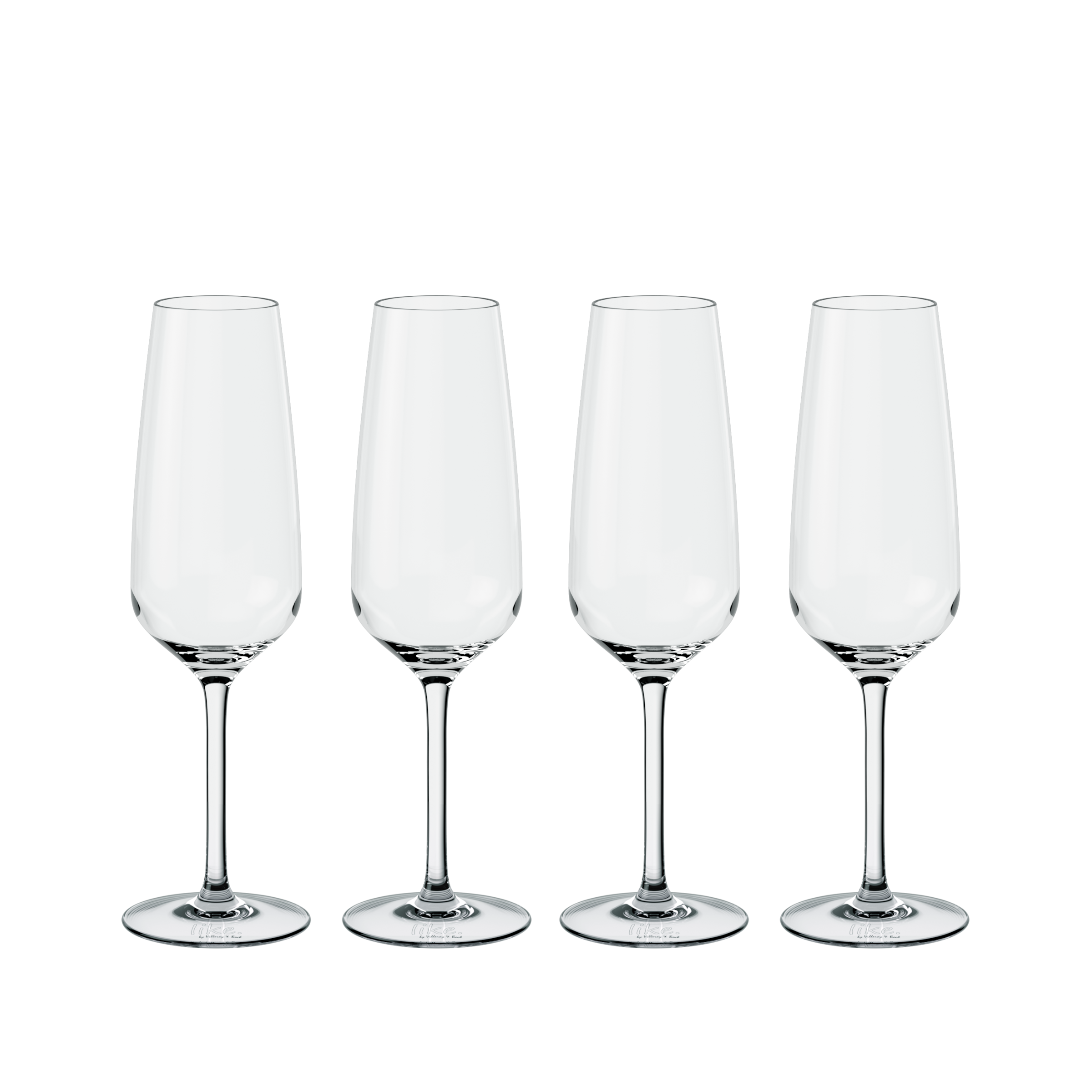 like. by Villeroy & Boch Gläser-Set "Essential Sekt-/Champagnerglas"