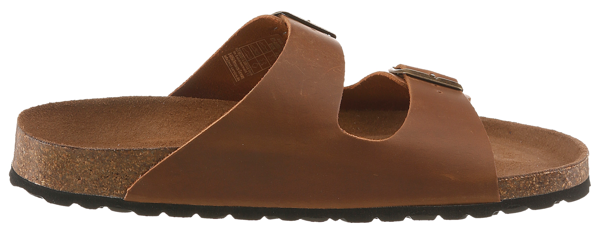 Salamander Pantolette  Sommerschuh, Hausschuh mit Schnallenverschlüsse und Fußbett