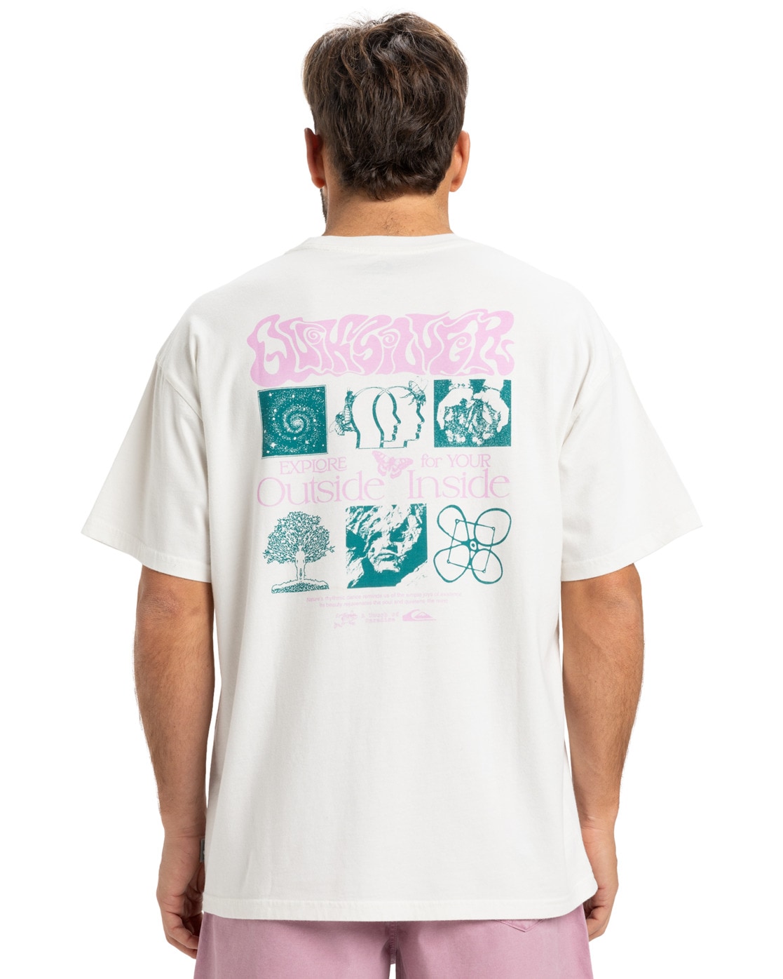 Quiksilver T-Shirt »Outside Inside«