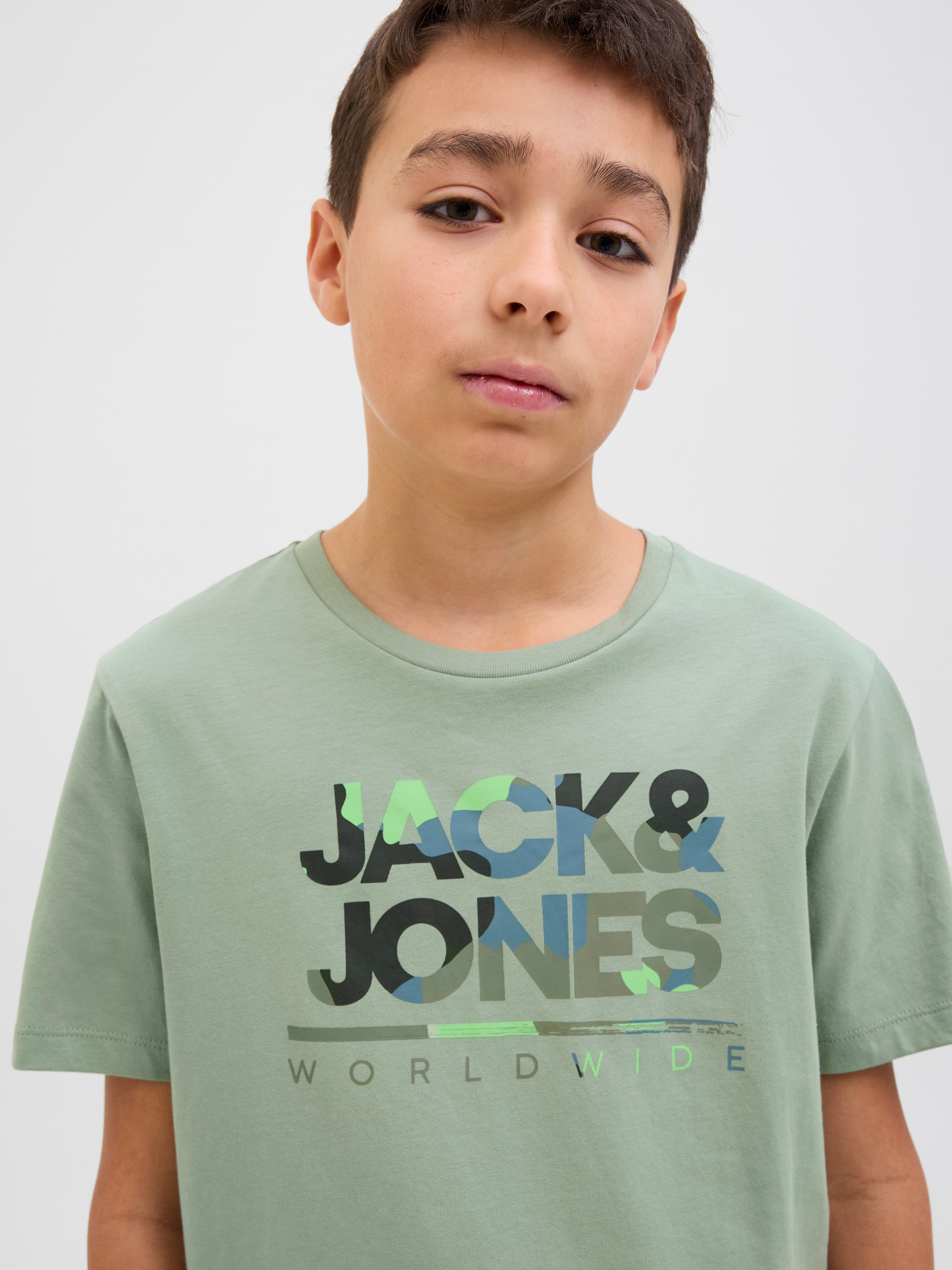 Jack & Jones Junior T-Shirt »JJLUKE TEE SS CREW NECK JNR«