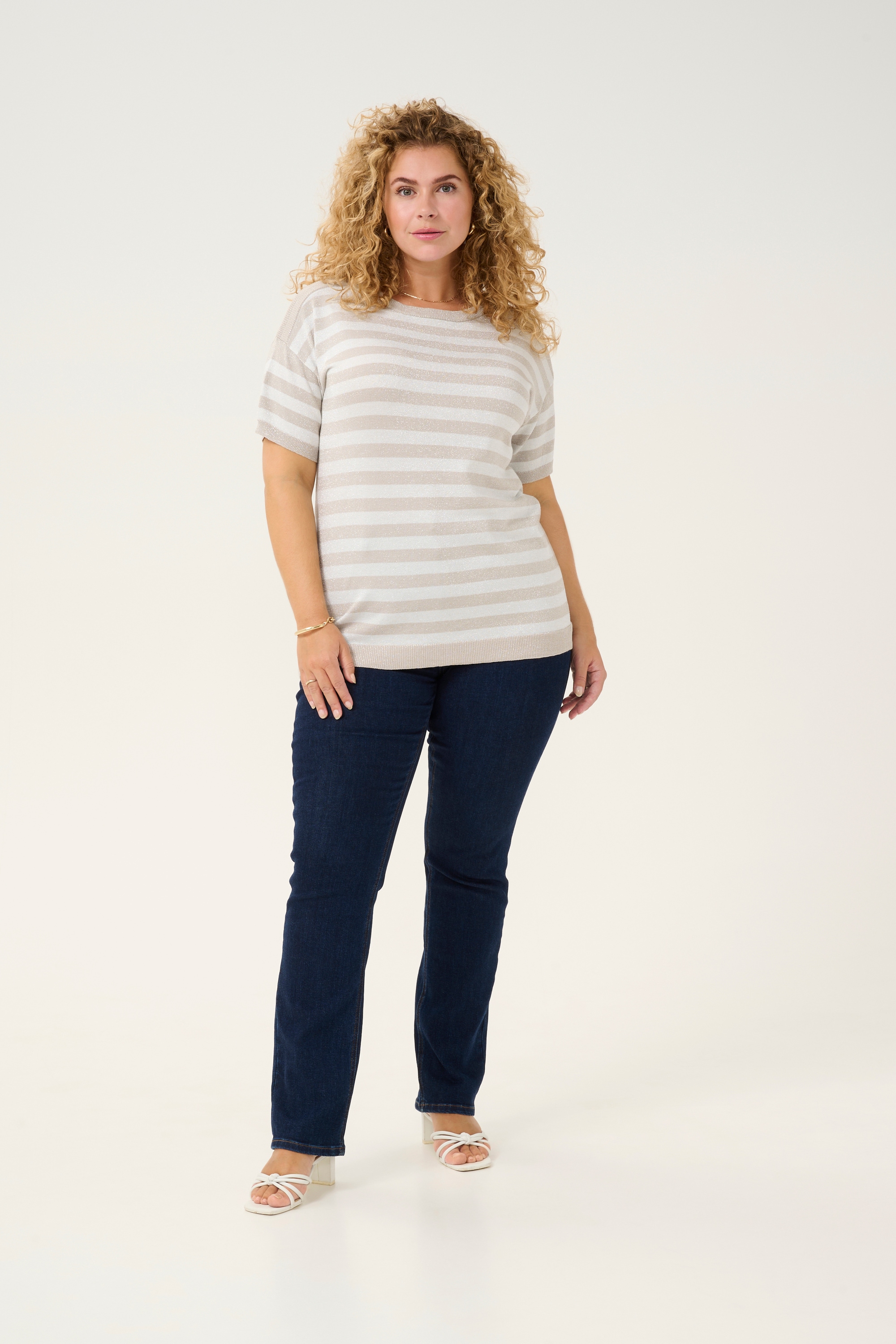 KAFFE Curve Strickpullover »Damen Strickpullover KCregitta«