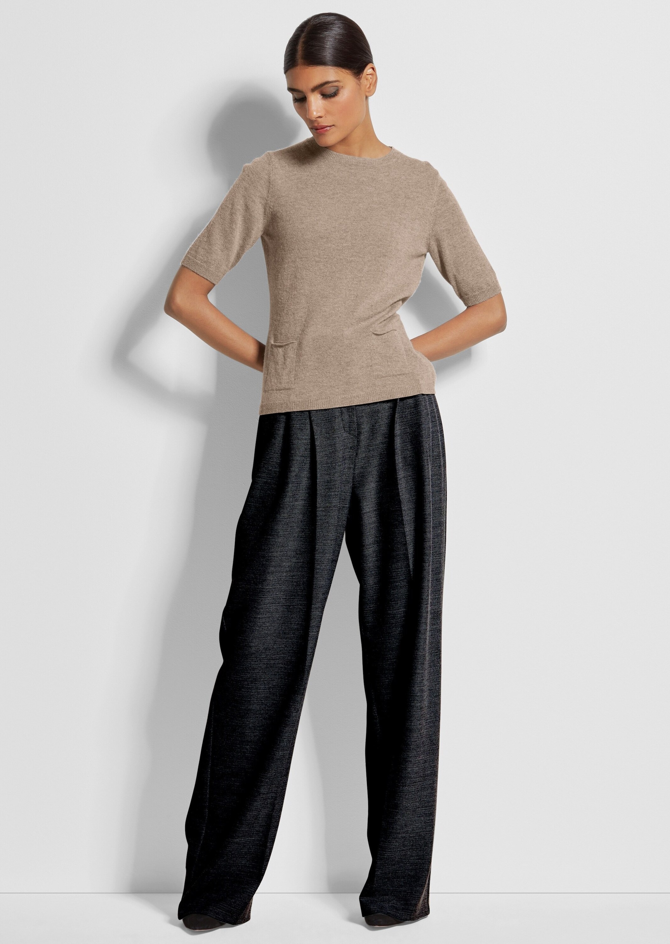 MADELEINE Longpullover »Kaschmirpullover Feinstrickpullover mit Kaschmiranteil«