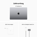 Apple Notebook »MacBook Pro, 16,2”, mit Apple M2 Chip, 12-Core CPU und 19-Core GPU, Retina Display, 16 GB RAM«, (41,05 cm/16,2 Zoll), Apple, M2