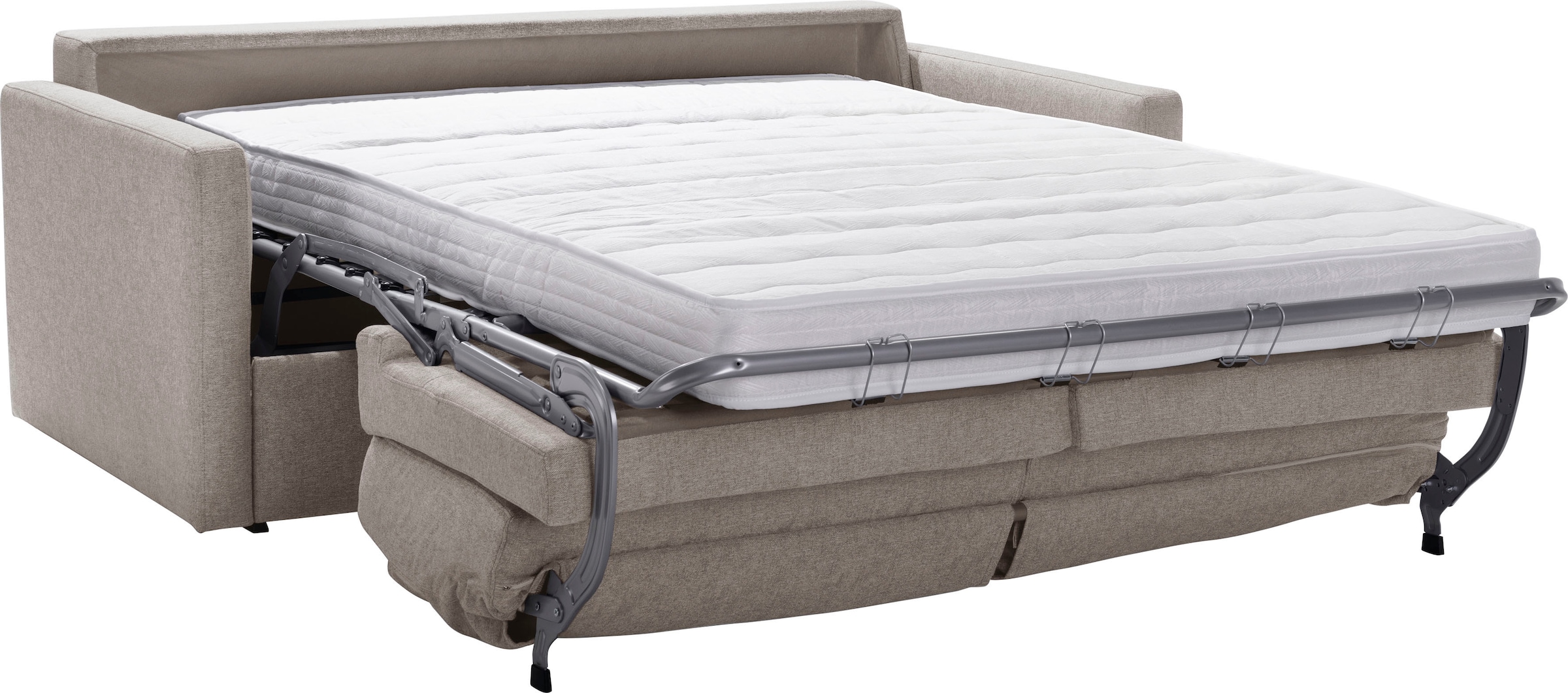 PLACES OF STYLE Schlafsofa »Goldpoint 162 cm, Dauerschläfer, Liegefläche 120/200cm,« 2-Sitzer mit Bettfunktion, Bonell-Federkernmatratze