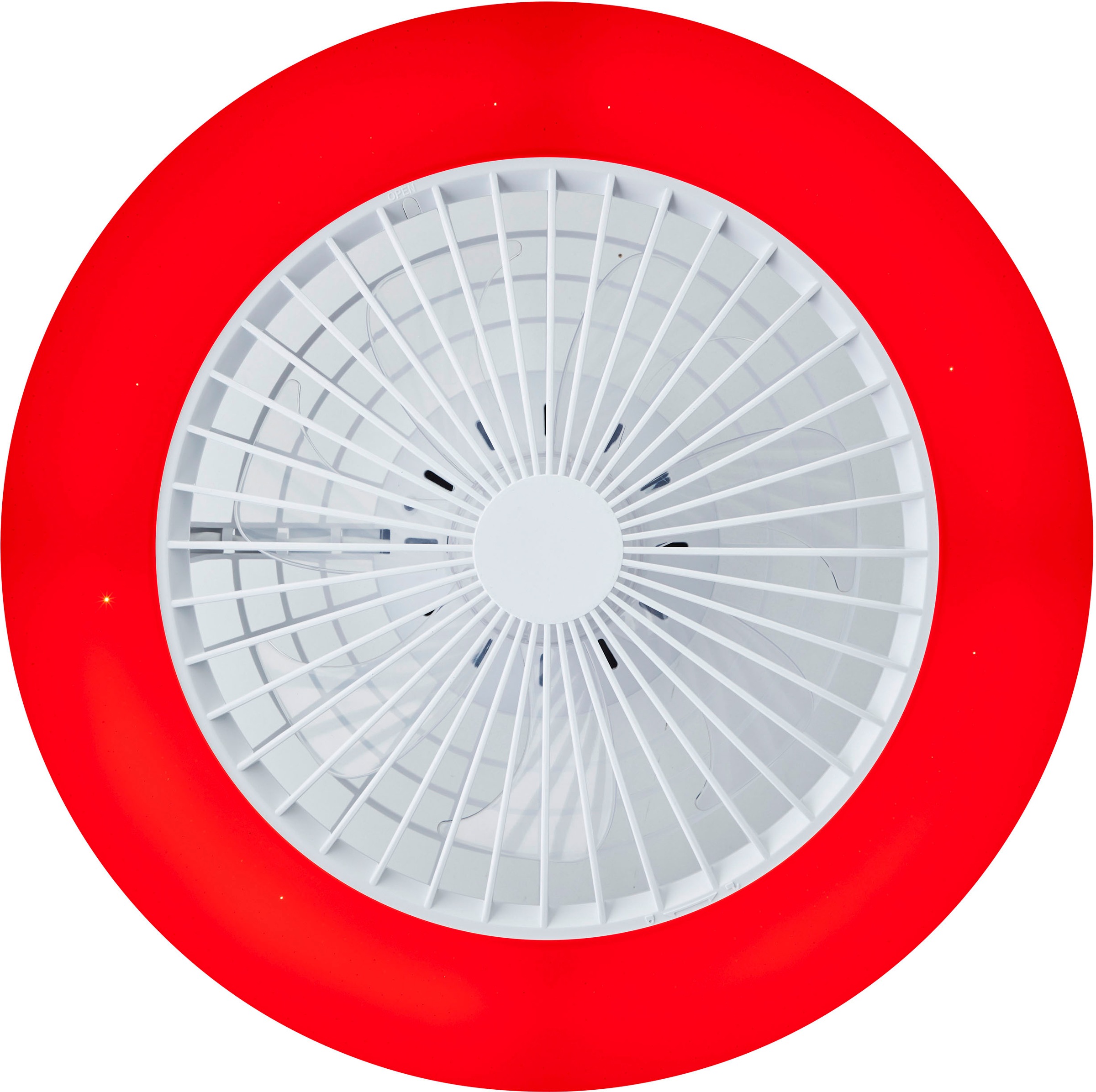 Brilliant LED Deckenleuchte »Salerno« 1 Stk. RGB | warmweiß - kaltweiß LED Leuchte, Ventilator, digitales RGB, 49 cm, 4700 lm, 3000-6500 K