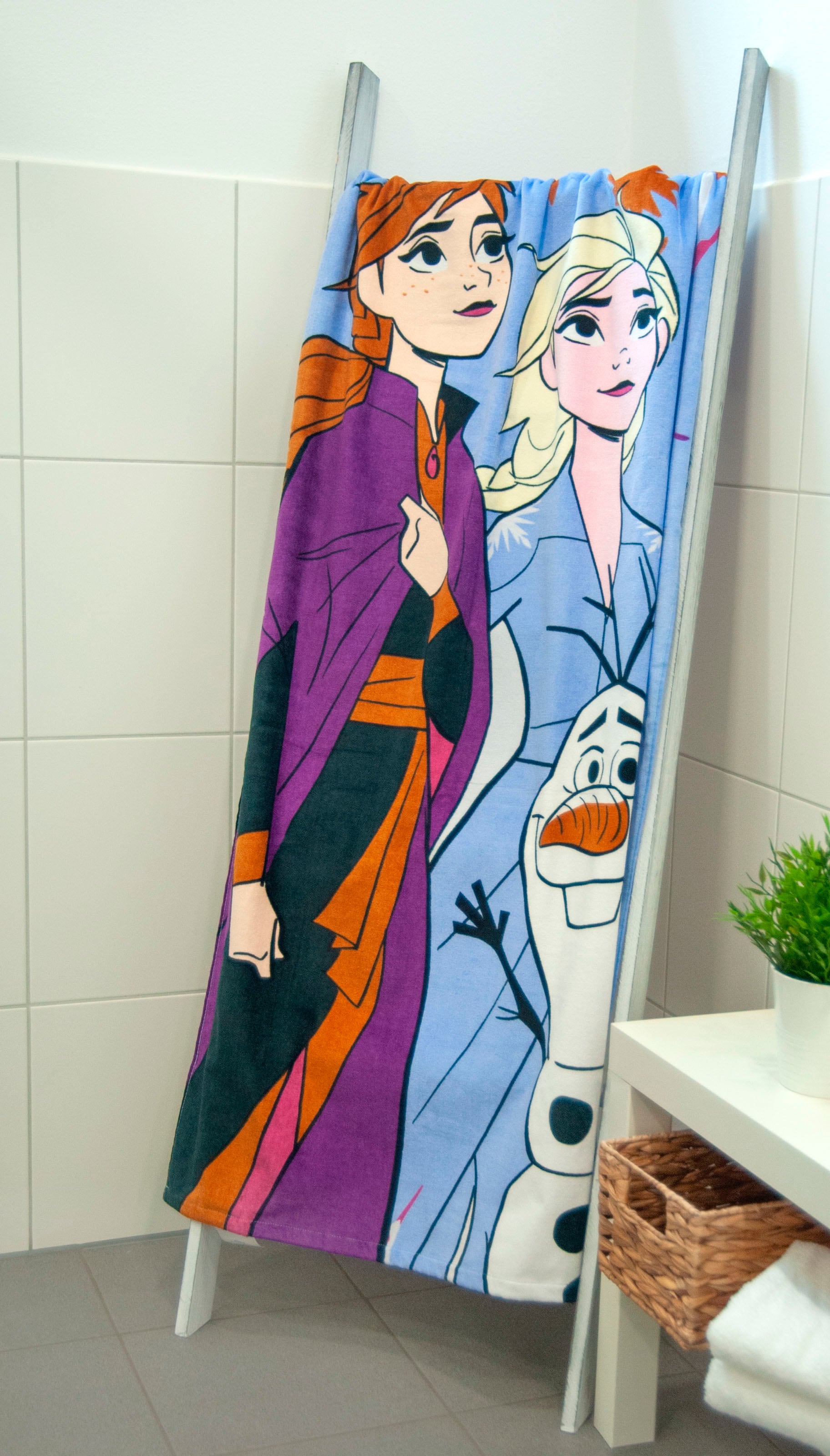 Disney Badetuch »Die Eiskönigin«, (1 St.), hochfarbig bedruckt