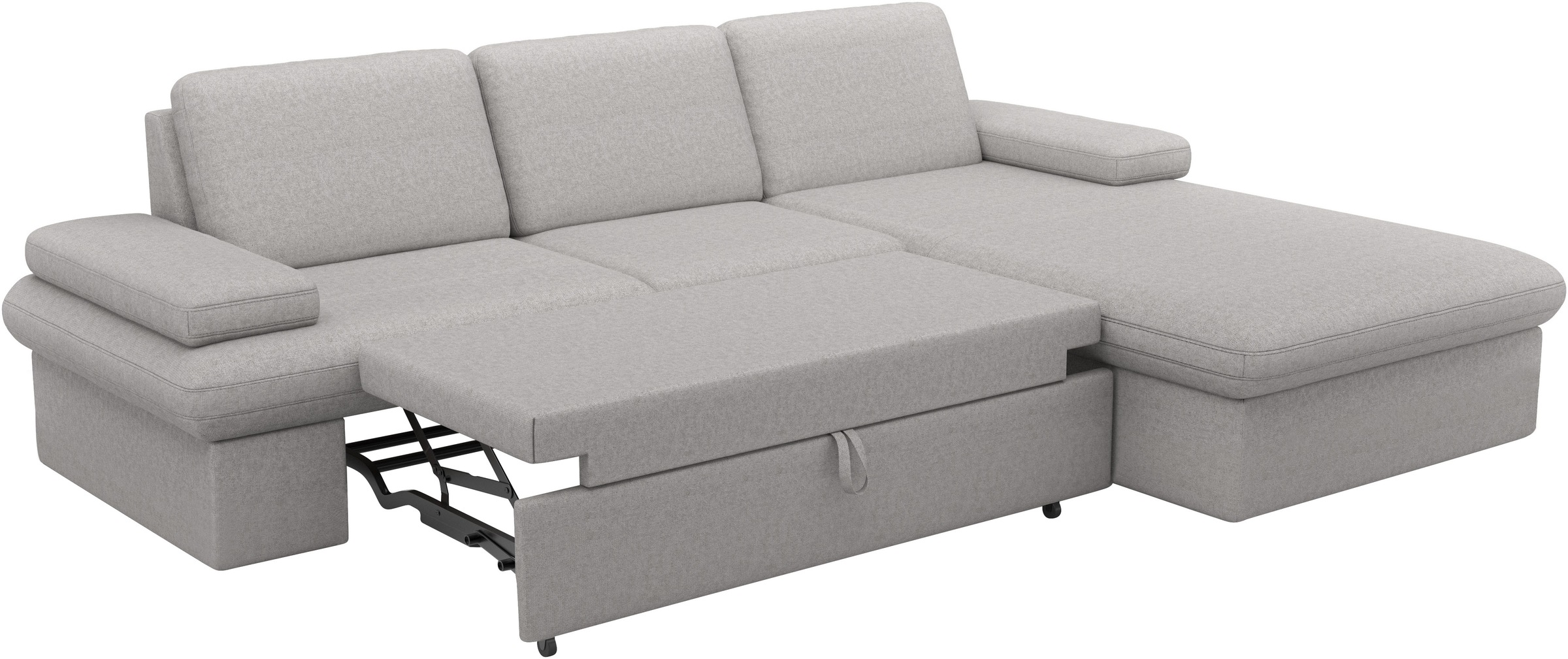 sit&more Ecksofa »Moreno«, mit Armteilverstellung,wahlweise mit Bettfunktion