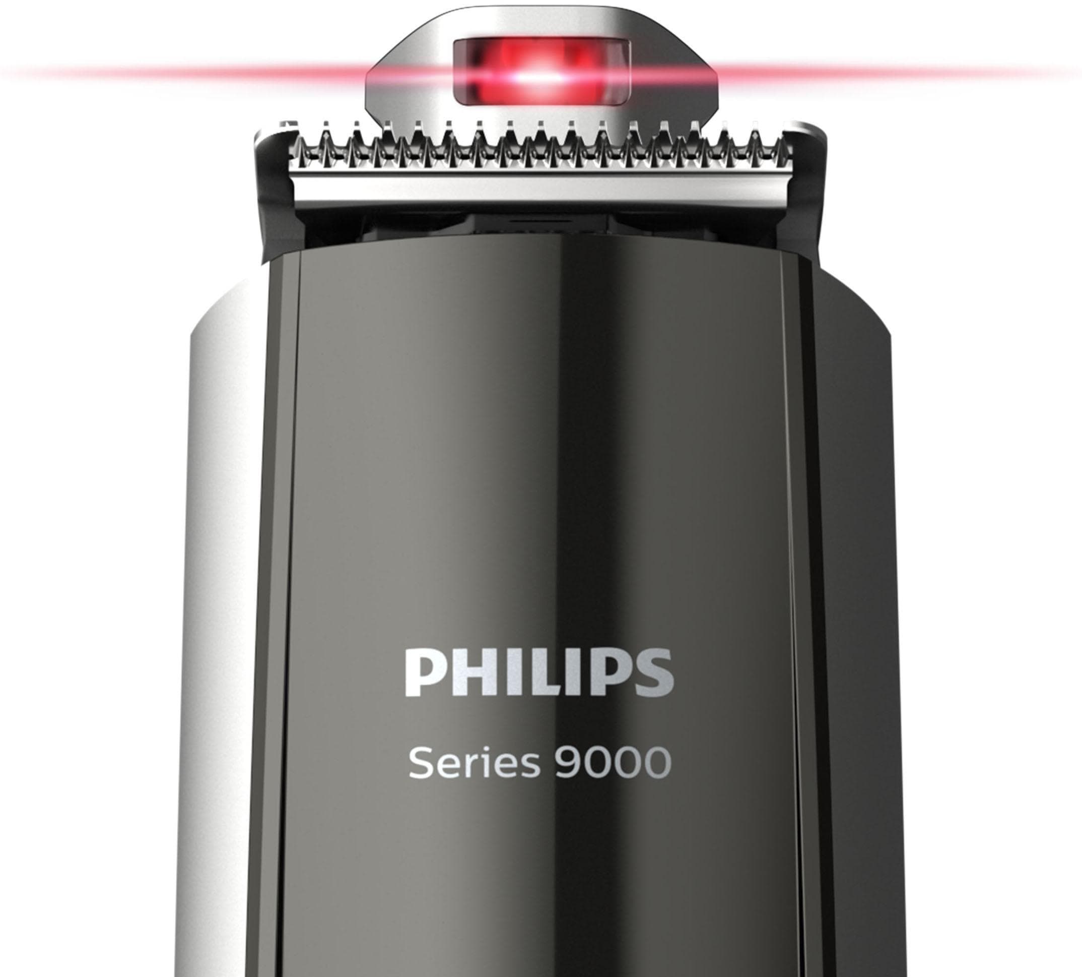 Philips Bartschneider »Series 9000 BT9297/15«, 2 Aufsätze, mit Laser-Technologie