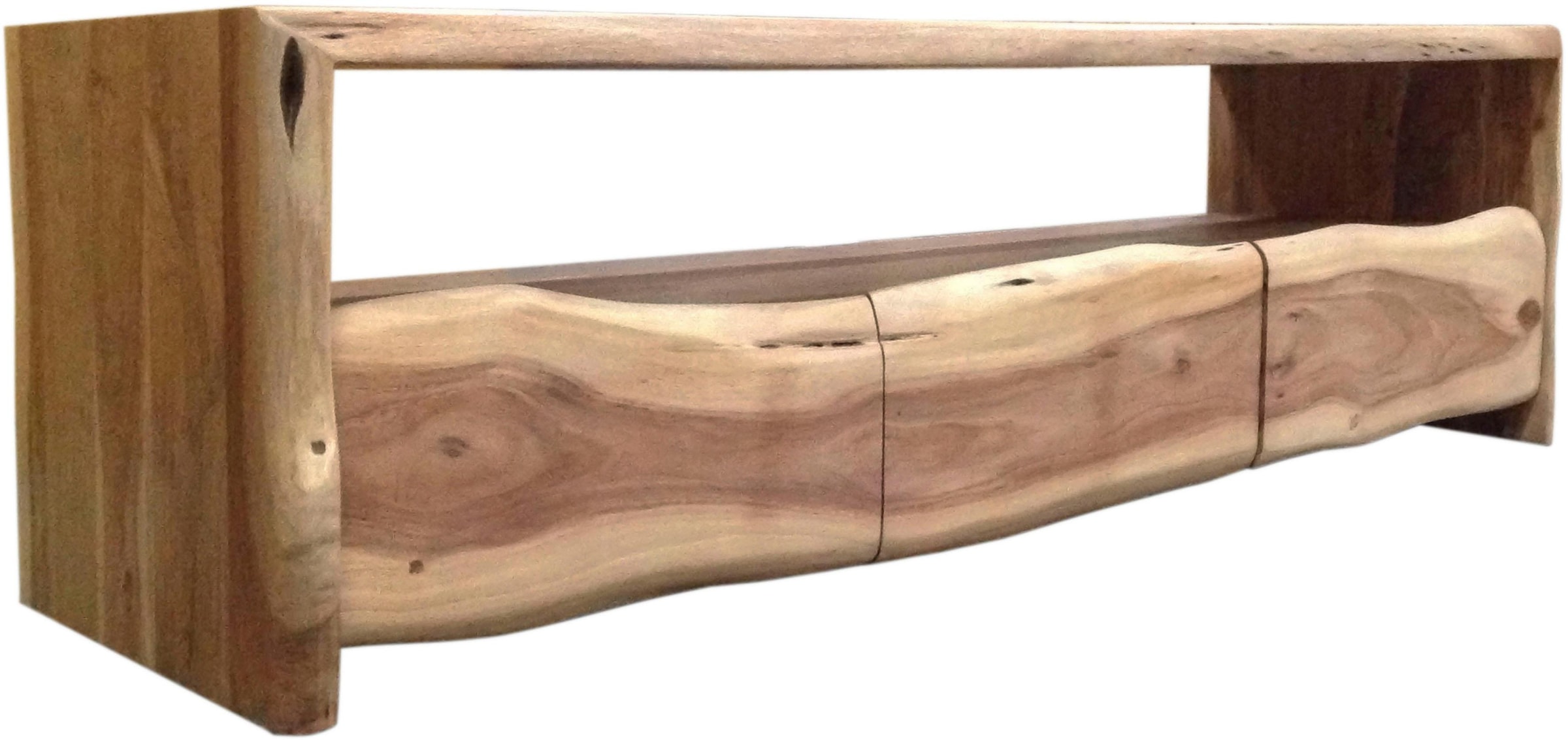 SIT Lowboard »Albero« massive Akazie mit Baumkante, Breite 146 cm