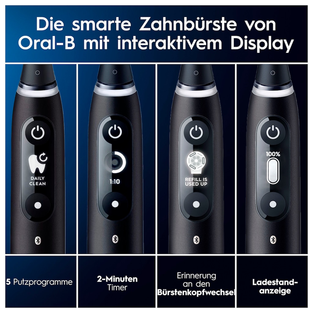 Oral-B Elektrische Zahnbürste »iO 7«, 2 St. Aufsteckbürsten