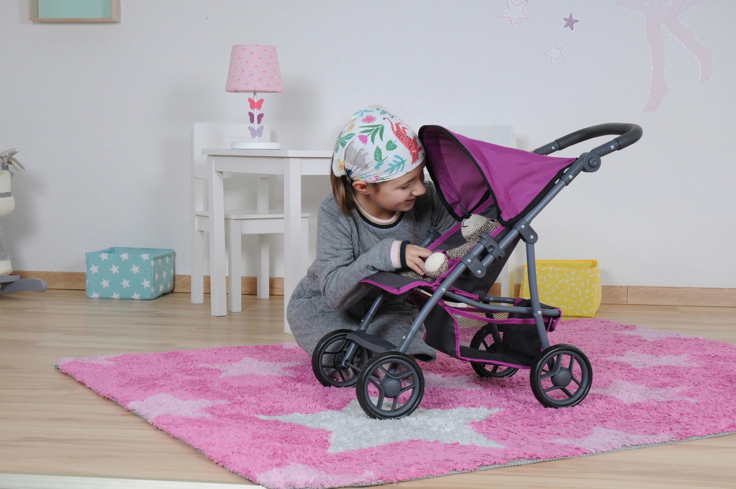 Knorrtoys® Puppenbuggy »Liba - Tec Purple«