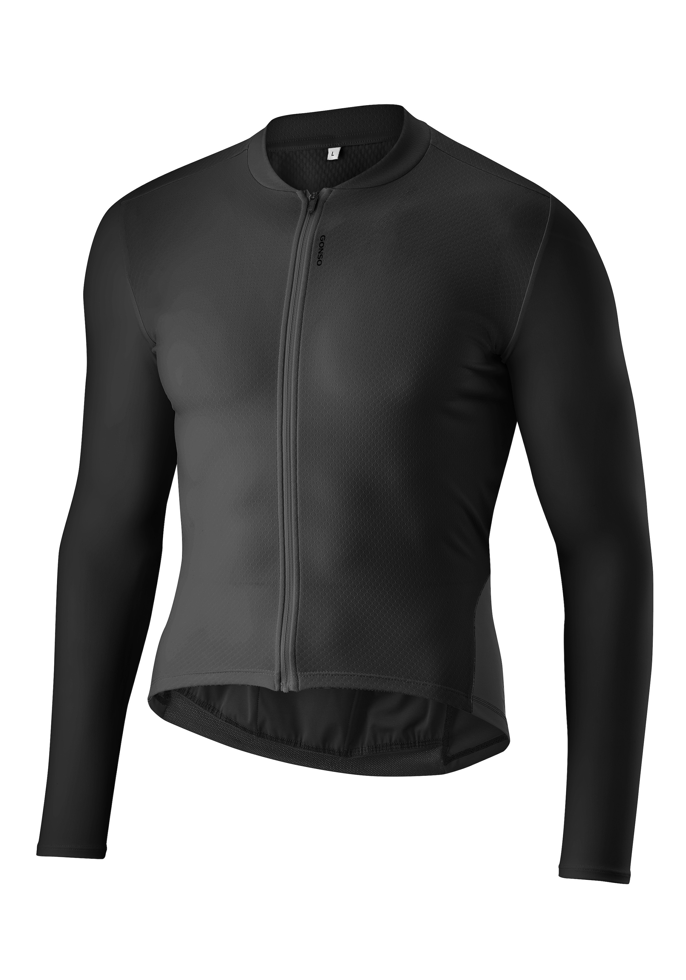 Gonso Radtrikot »SITIVO Jersey Longsleeve M« Herren Fahrradtrikot langarm, Full-Zip Trikot, Tight Fit