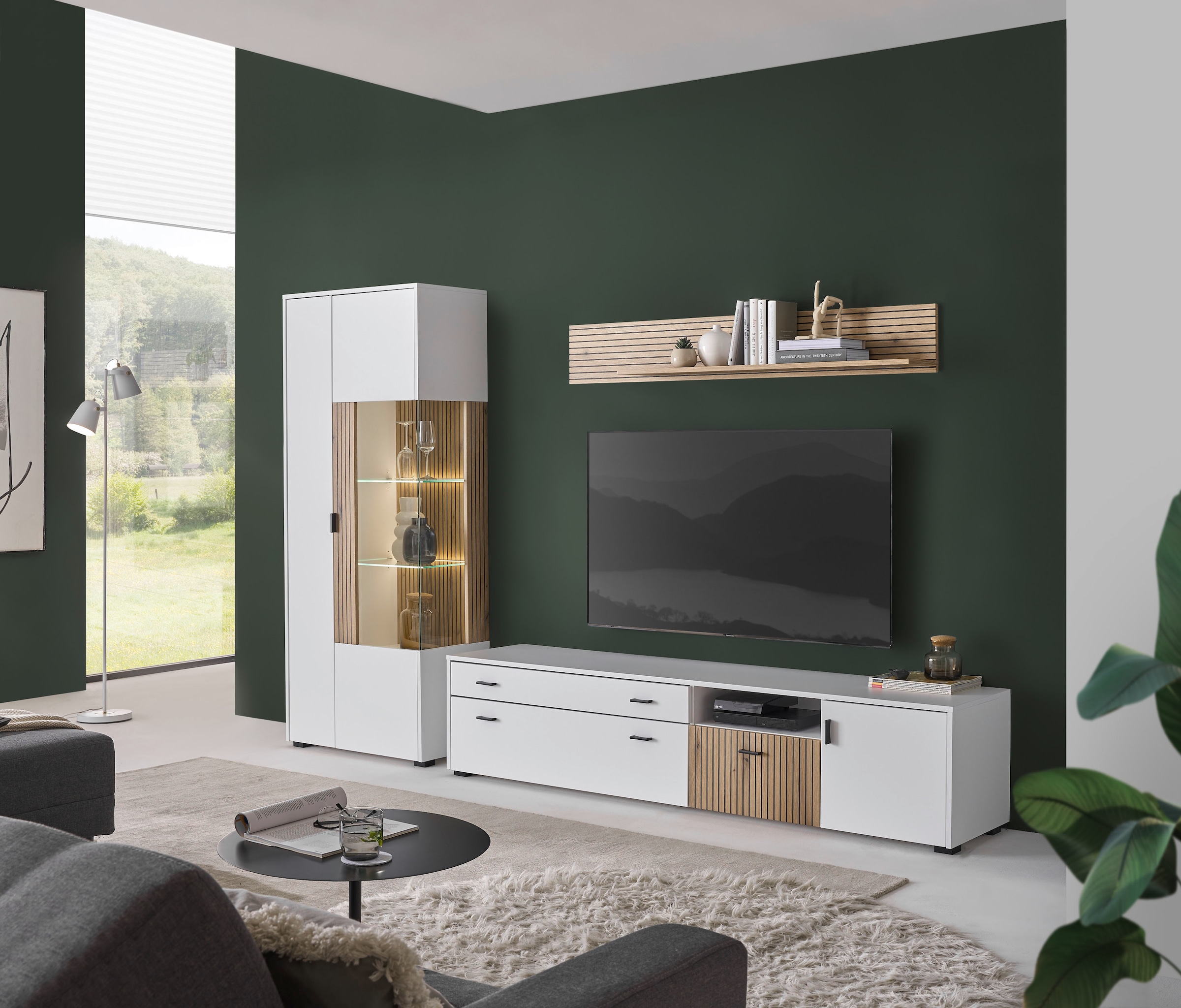 Home affaire Wohnwand »HUDSON« Set, 3 Stk. tlg.